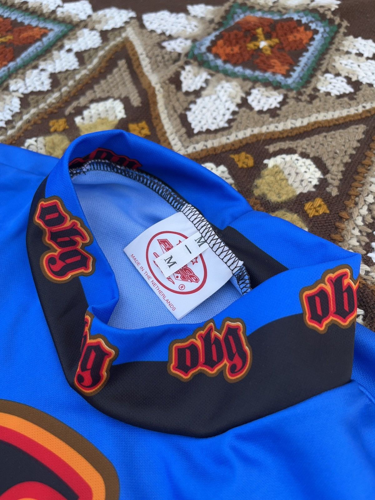Thunderdome Vintage 90s Original Battle Gear Eat My Dirt Rave Jersey Size US M / EU 48-50 / 2 - 6 Thumbnail