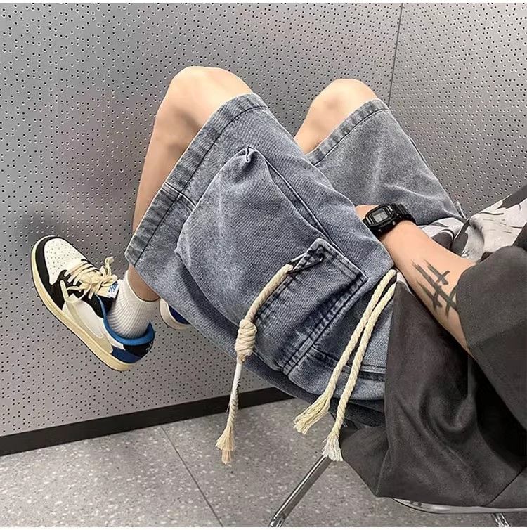 Japanese Brand × Jean Retro Loose Multi Pocket Jeans Size US 32 / EU 48 - 4 Thumbnail