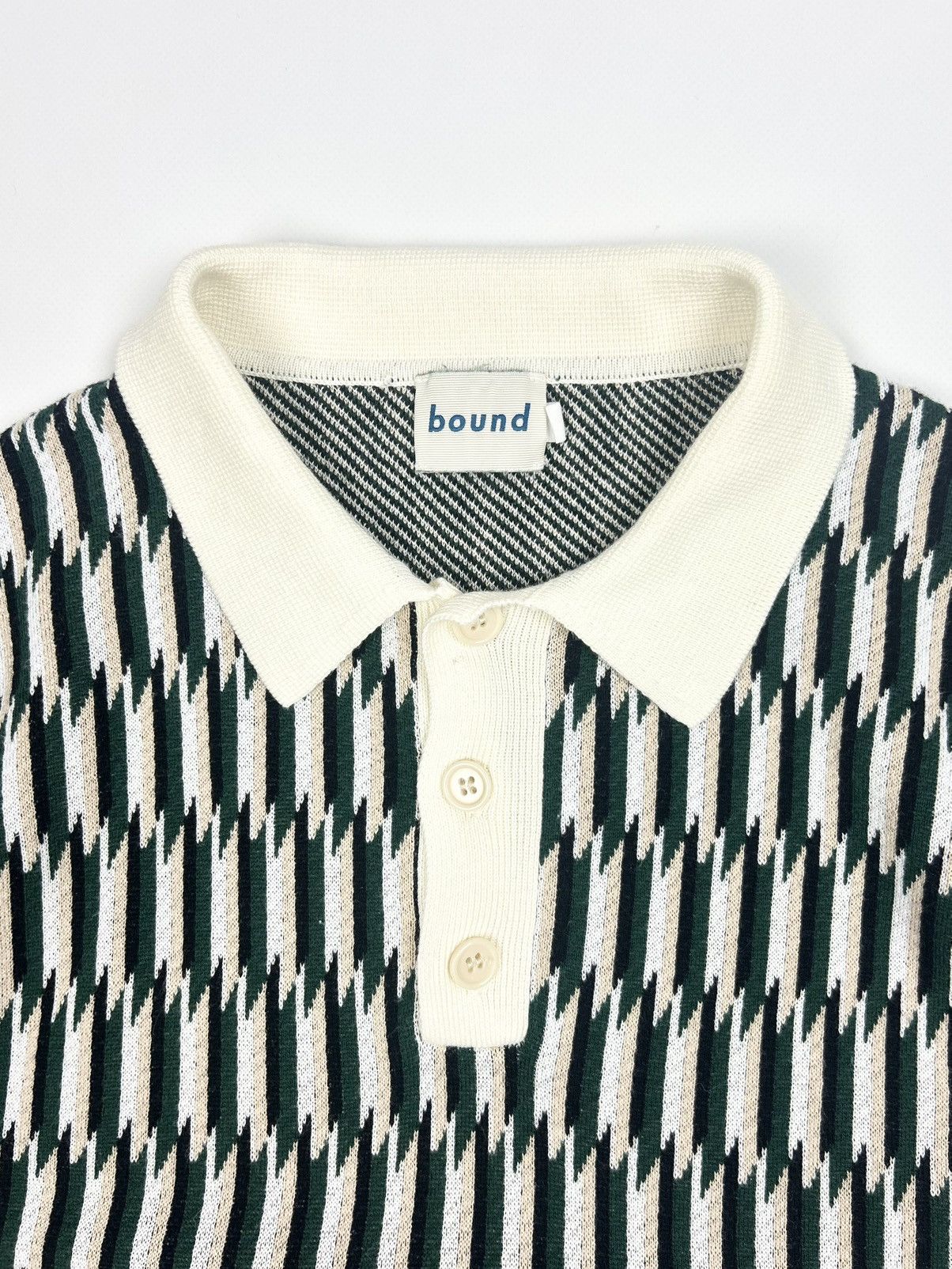 Designer Luxury Bound Messina Knit Polo Shirt Size M Size US M / EU 48-50 / 2 - 8 Thumbnail