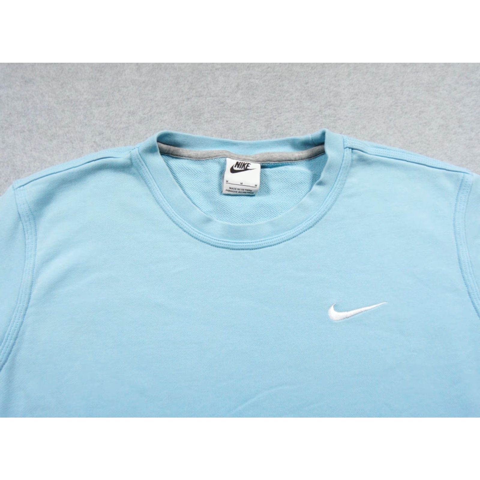Nike Nike Sweatshirt Mens Medium Blue Crewneck Pullover Swoosh Casual Size US M / EU 48-50 / 2 - 2 Thumbnail