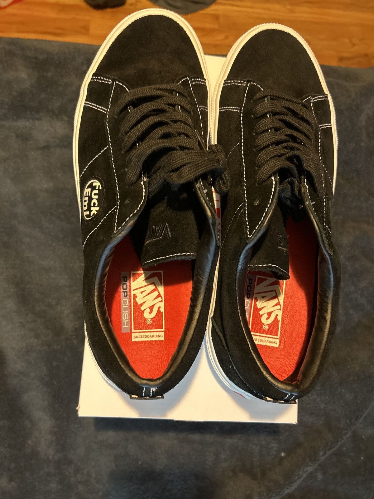 Supreme × Vans Supreme fuck em vans Size US 12 / EU 45 - 3 Thumbnail