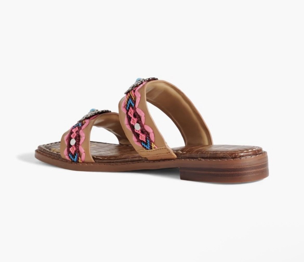 Sam Edelman SAM EDELMAN Hardyn embellished leather sandals size US 5 Size US 5 / IT 35 - 3 Thumbnail