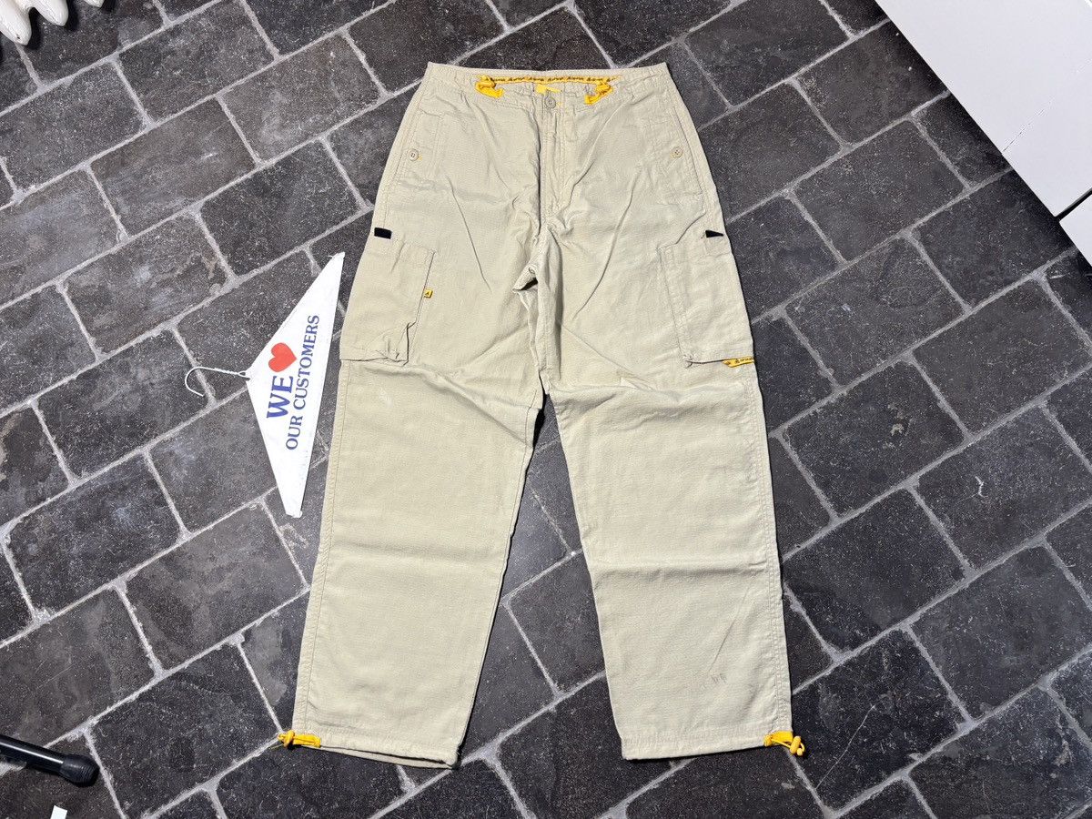 Airwalk 90s AirWalk Cargo Pants Vintage Ripstop Multi Drawstring Size US 30 / EU 46 - 19 Thumbnail
