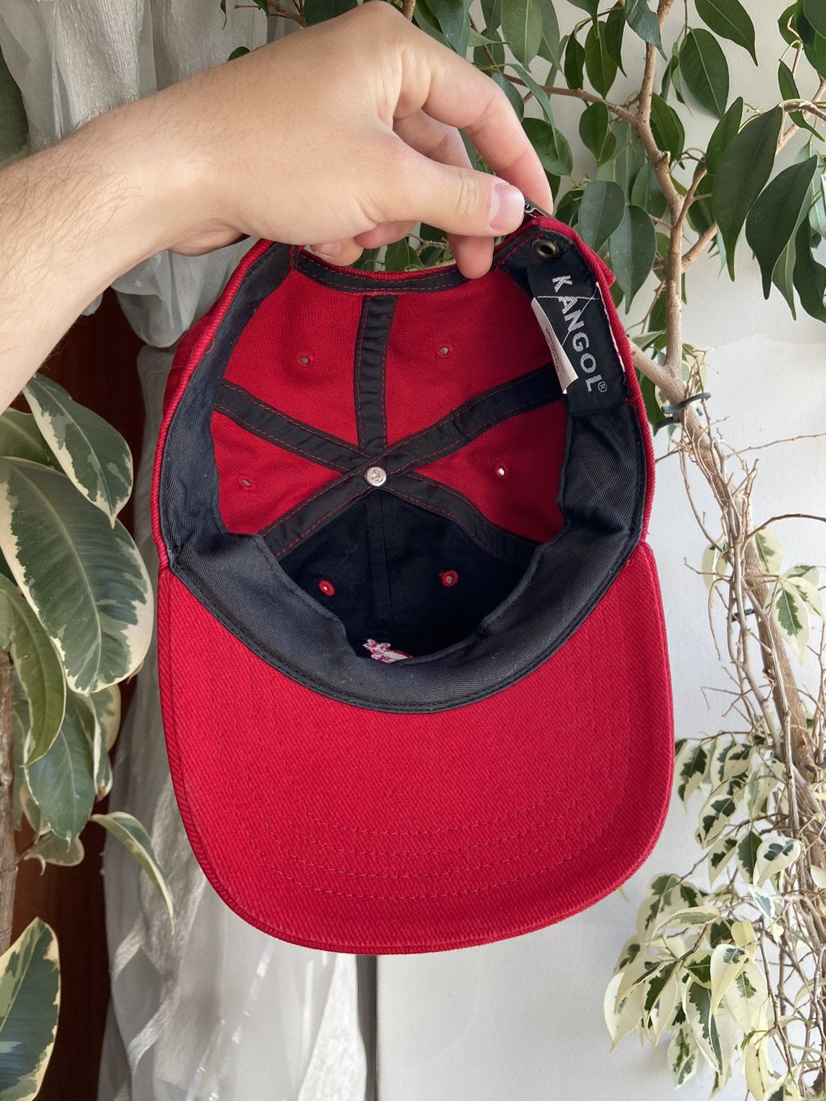 Kangol × Vintage Kangol Vintage Red Cap Kangaroo Logo Y2K Size ONE SIZE - 2 Thumbnail