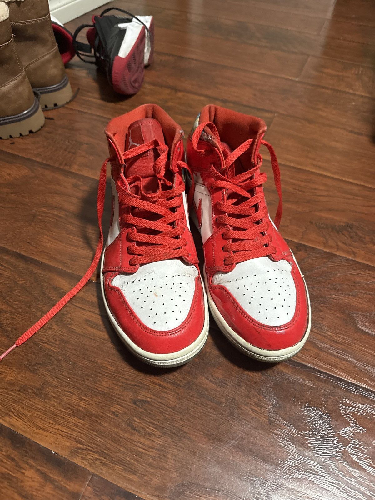 Jordan Brand Jordan 1 Mids Barcelona Size US 11 / EU 44 - 6 Thumbnail