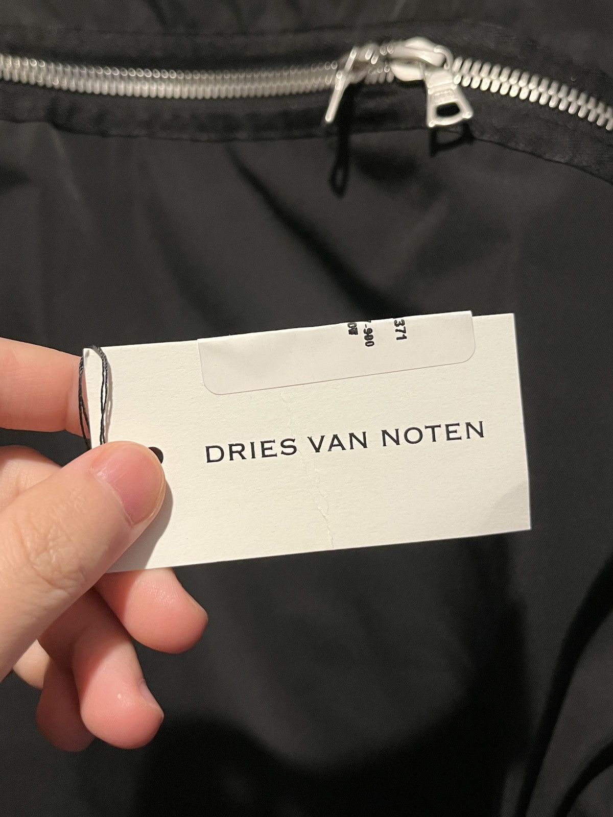 Dries Van Noten Dries Van Noten Black Vellow Back Zip Bomber Size US S / EU 44-46 / 1 - 9 Thumbnail