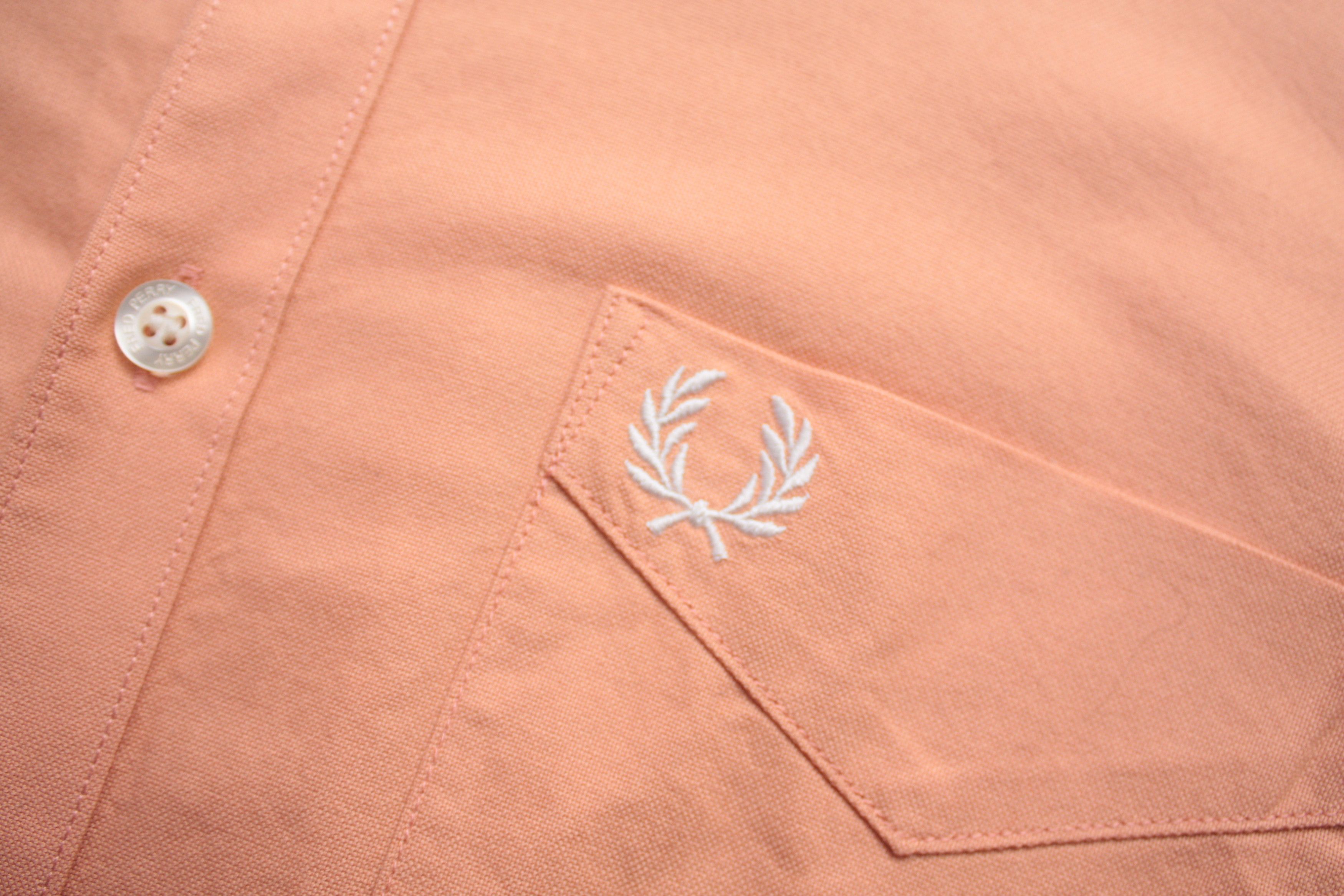 Fred Perry Carrot Short Sleeve Shirt Men Fred Perry Carrot Short Sleeve Shirt Men\'s Medium