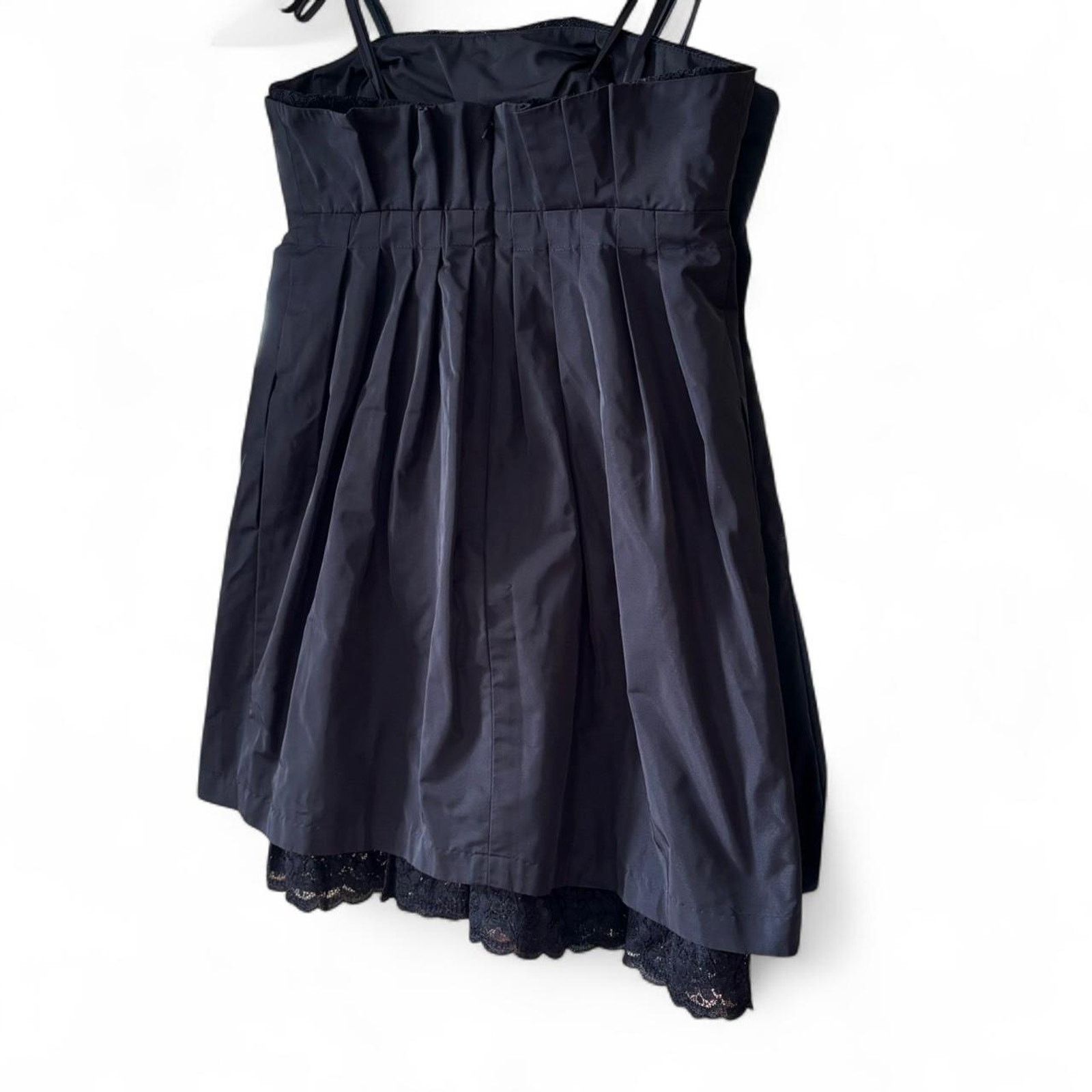 Bcbgmaxazria Vintage BCBGeneration Black Strapless Mini Babydoll Dress 0 Size XS / US 0-2 / IT 36-38 - 6 Thumbnail