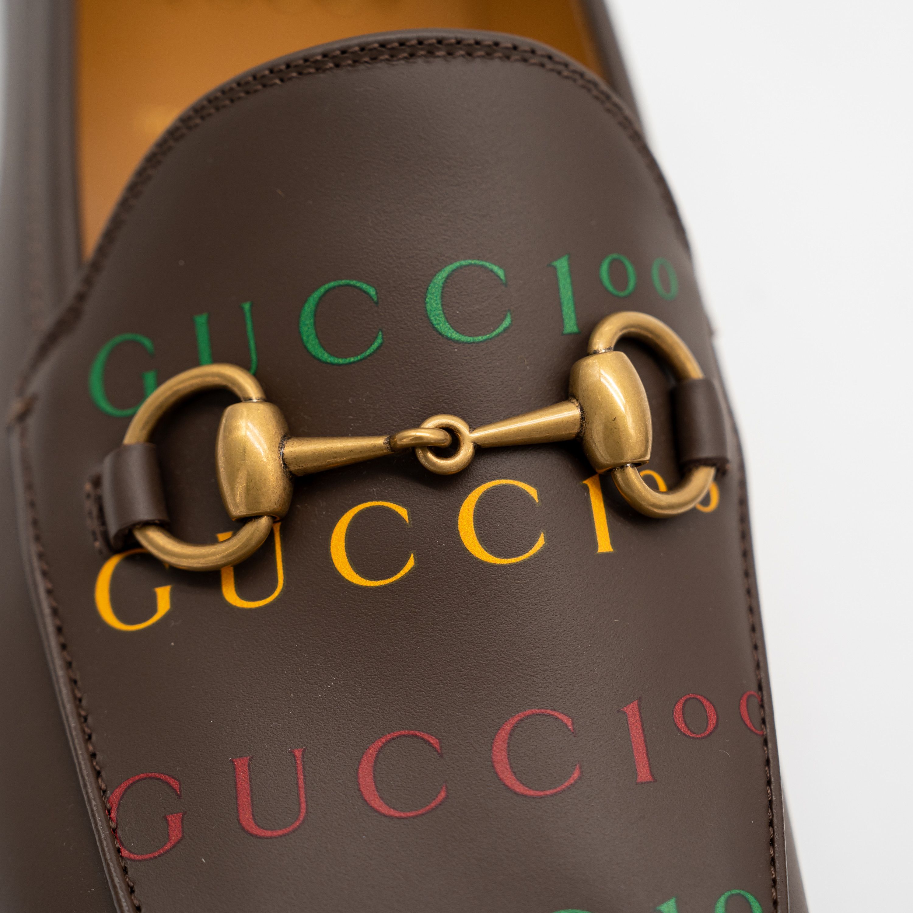 Gucci 8 US Gucci Anniversary Loafers Horsebit Brown Leather Size US 8 / EU 41 - 7 Thumbnail