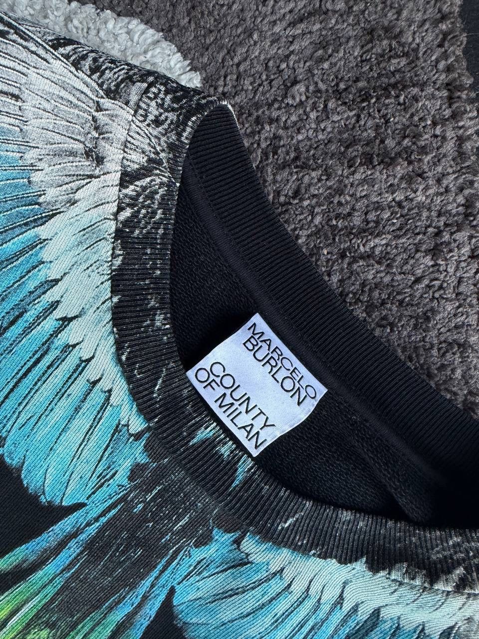 Marcelo Burlon Marcelo Burlon County of Milan Wings Sweatshirt Size US L / EU 52-54 / 3 - 3 Thumbnail