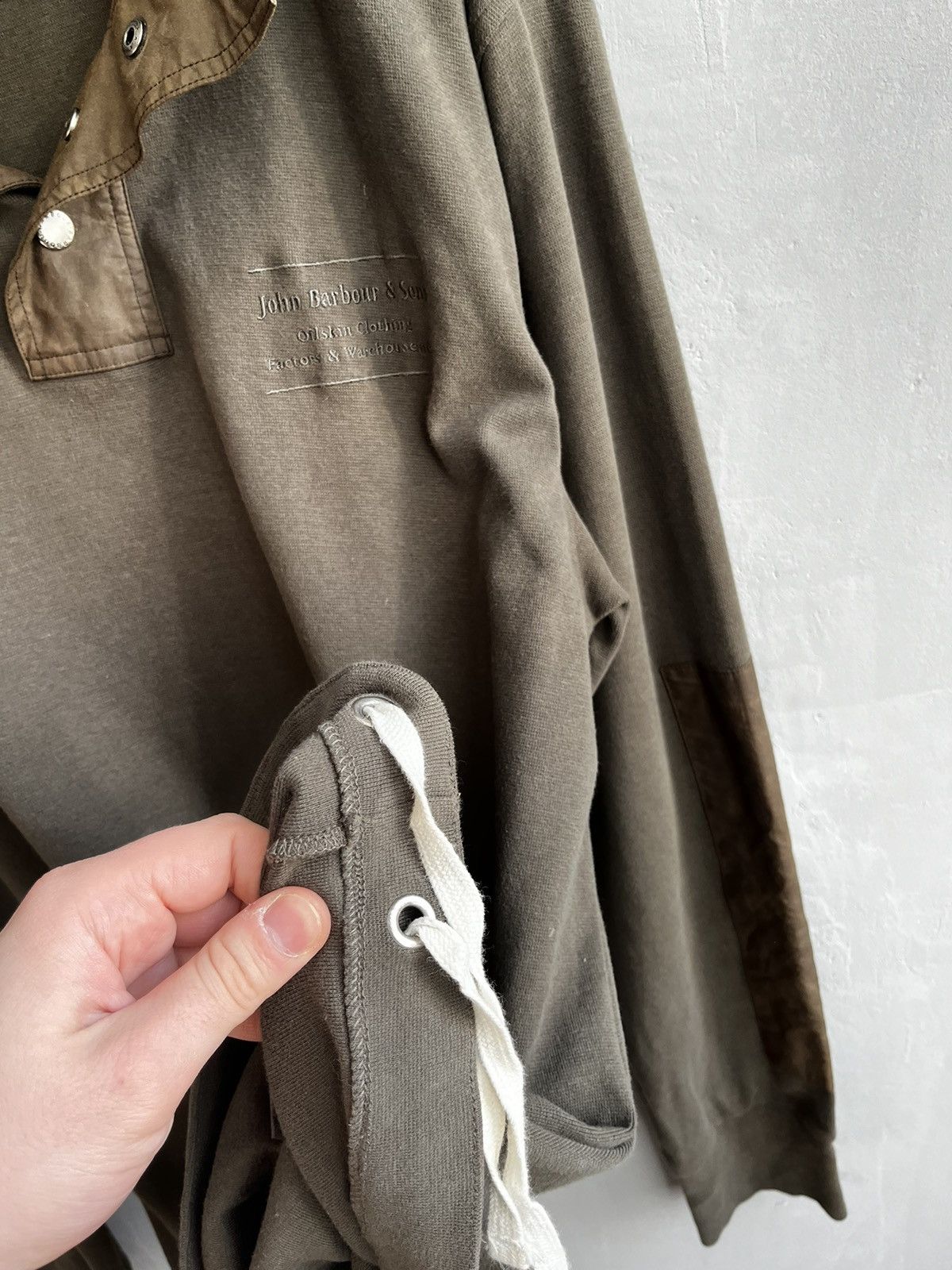 Barbour × Vintage Barbour John Dasbour & Sons hoodie wax vintage Size US XXL / EU 58 / 5 - 14 Thumbnail