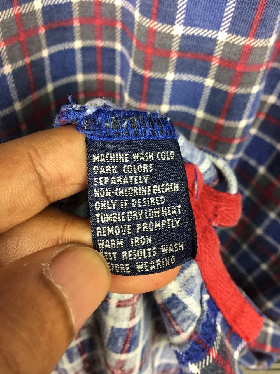 Chaps Ralph Lauren Vtg Chaps Ralph Lauren Crest Logo Plaid Polo Shirt Size US XL / EU 56 / 4 - 10 Thumbnail