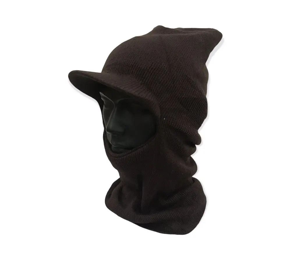 Japanese Brand × Vintage Japanese Brand Masked Plain Beanie Hat Size ONE SIZE - 2 Thumbnail