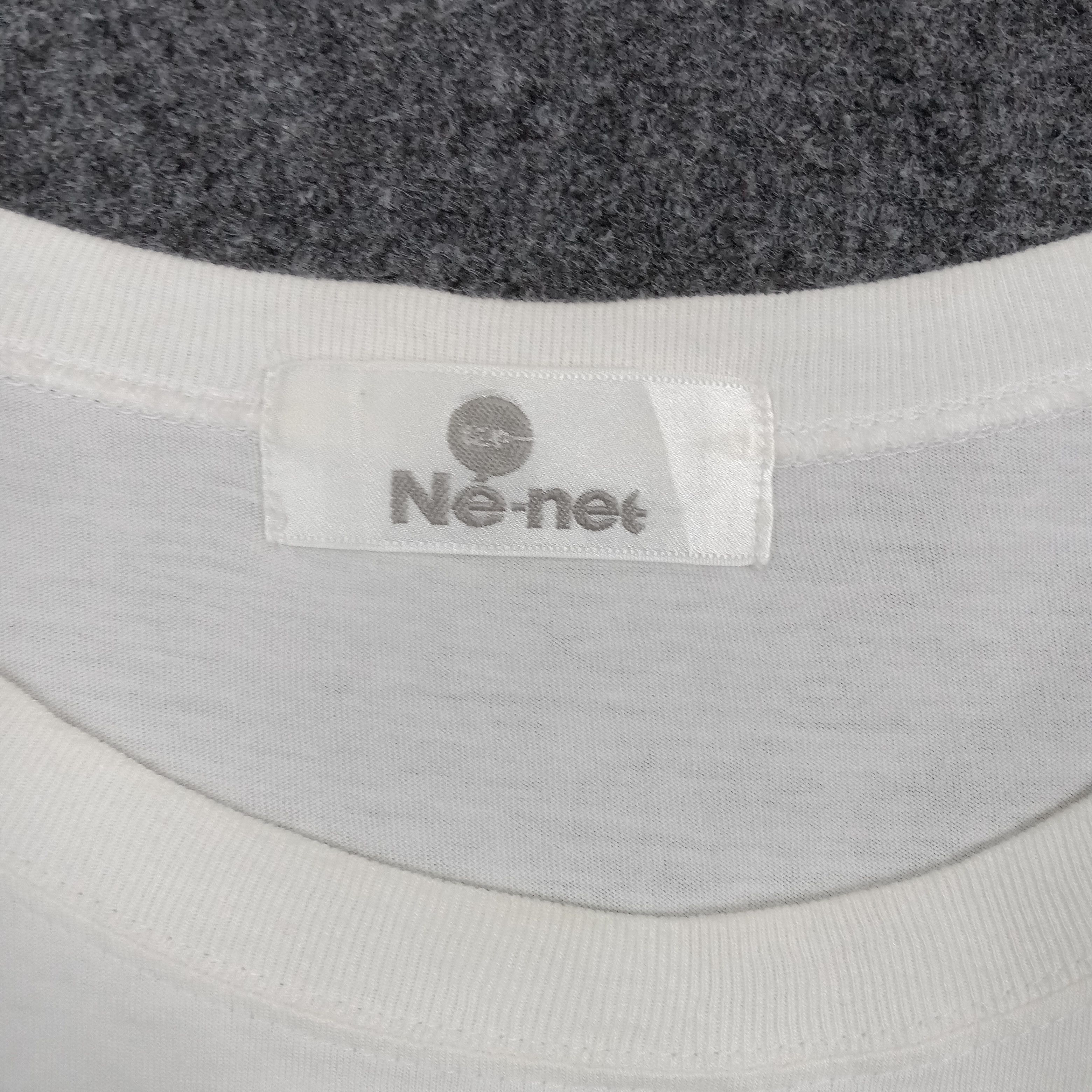 Ne-Net Ne-Net by Issey Miyake Swimming Design Tshirt C294N38 Size US L / EU 52-54 / 3 - 3 Thumbnail