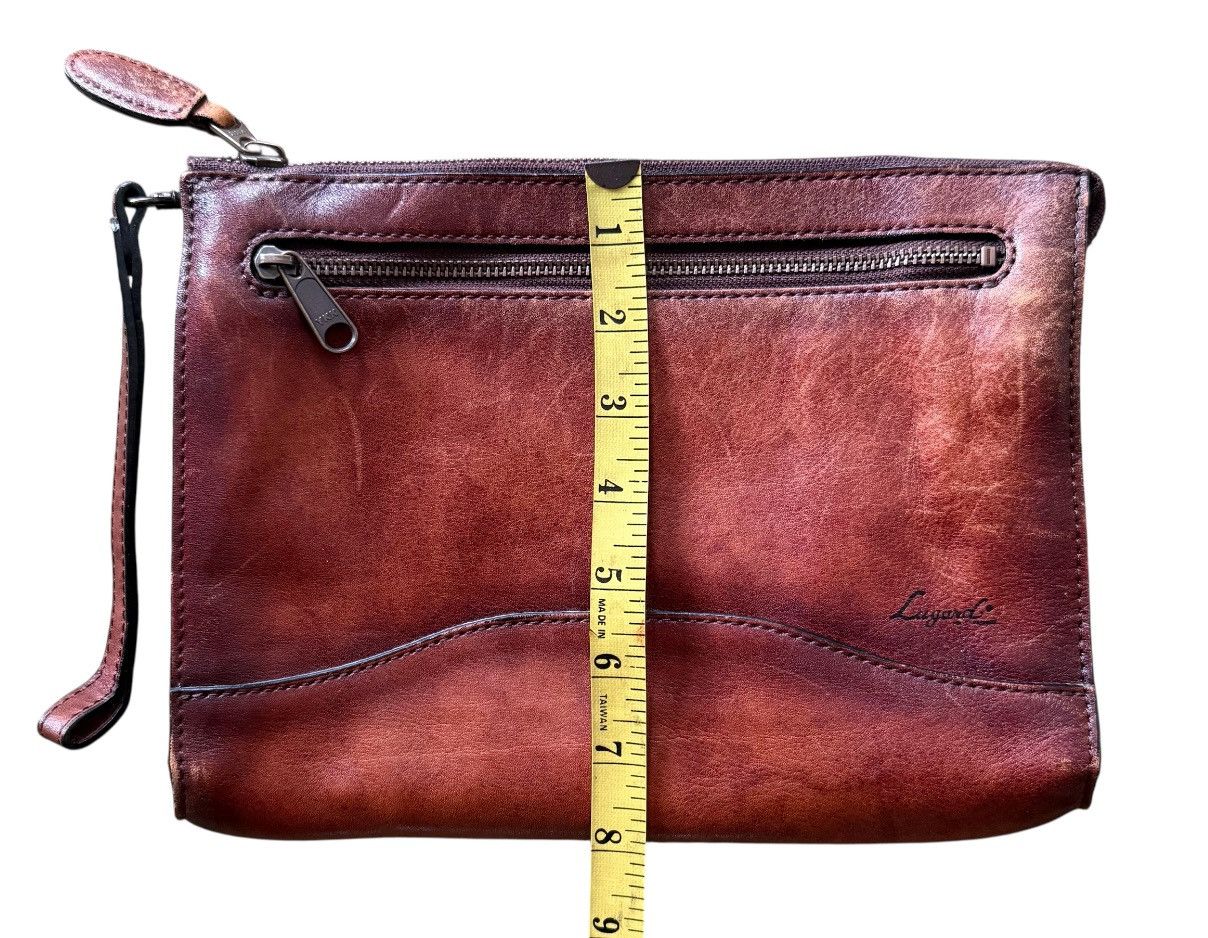 Japanese Brand Lugard G3 Clutch Bag Leather Vintage Size ONE SIZE - 8 Thumbnail