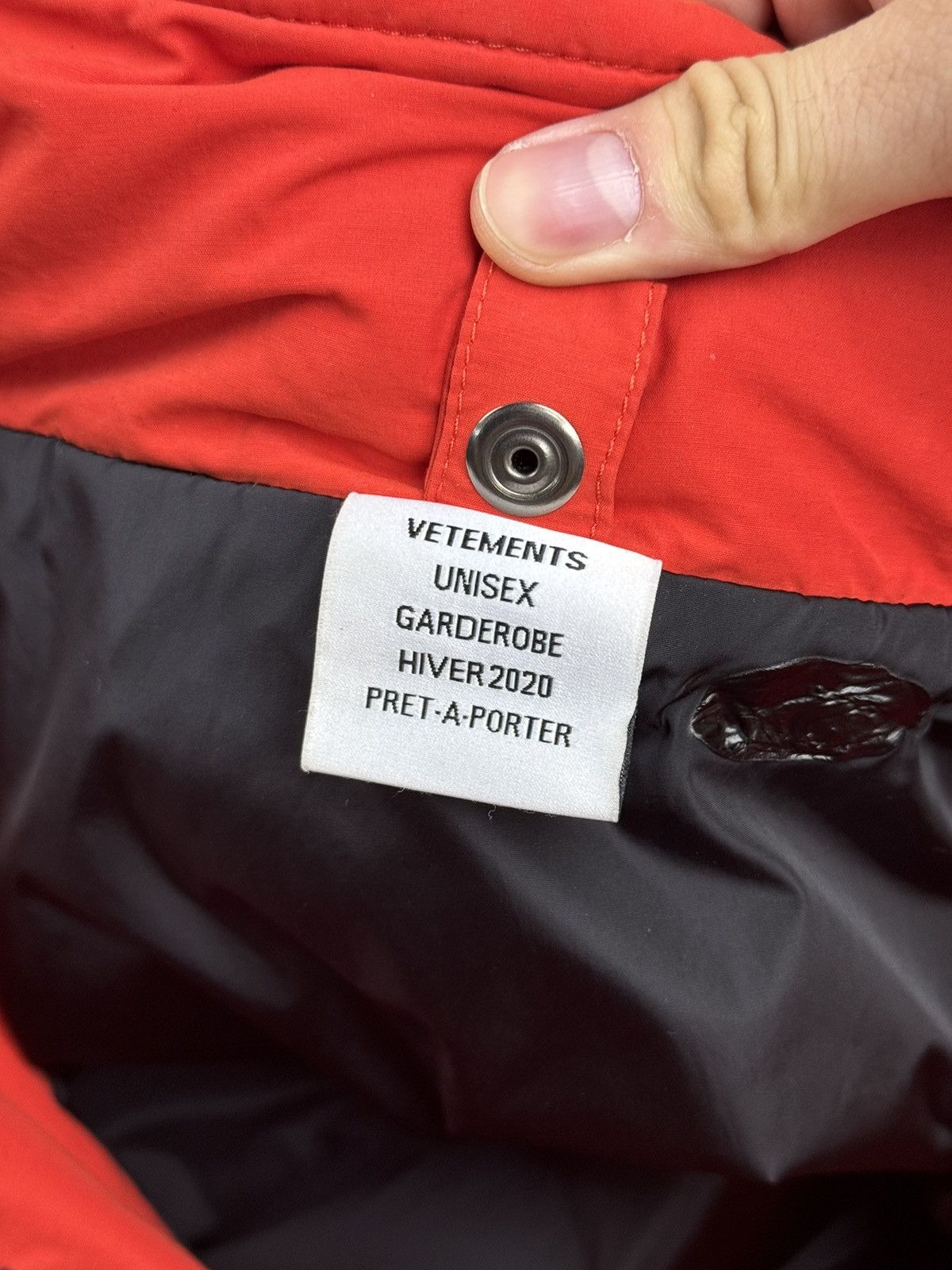 Vetements Vetements 19fw double layers jacket Size US M / EU 48-50 / 2 - 16 Thumbnail