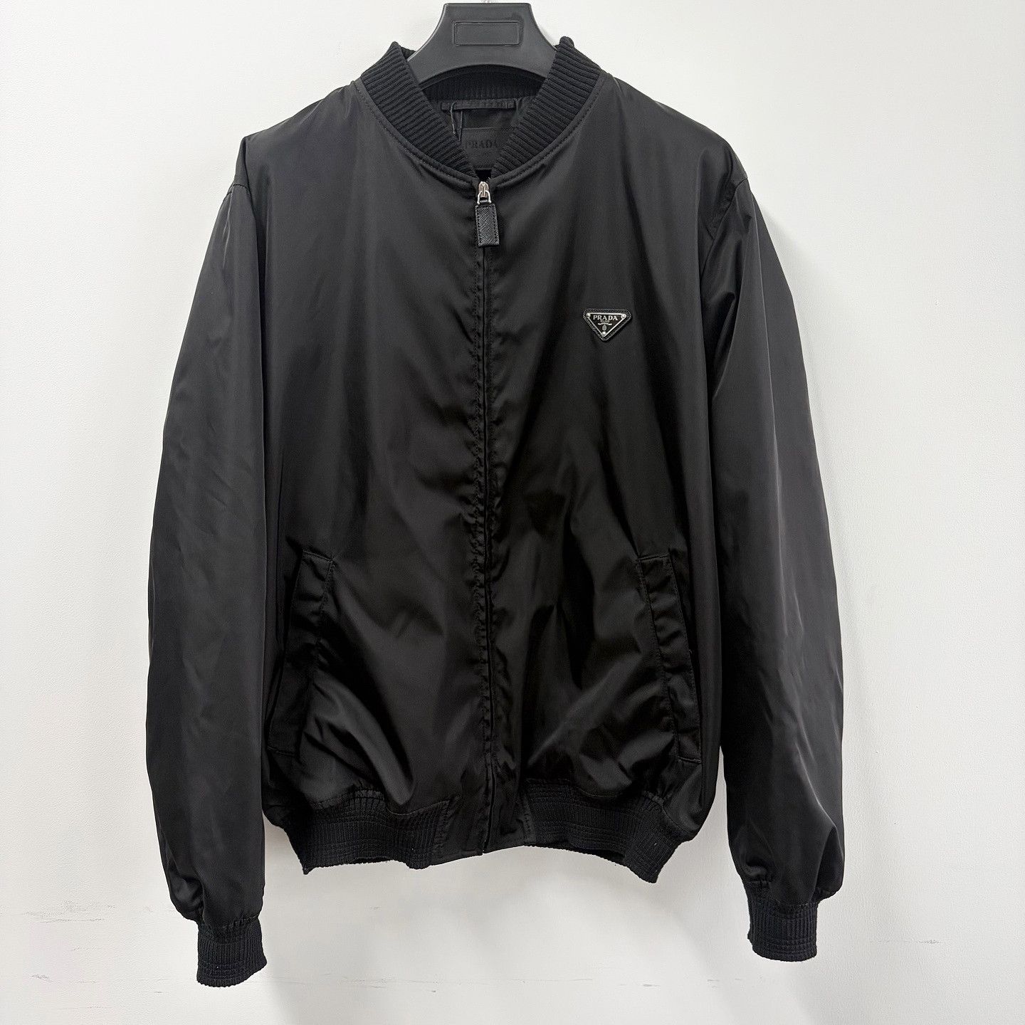 Prada A/W 2000 Gray Wool Zip Jacket | Grailed
