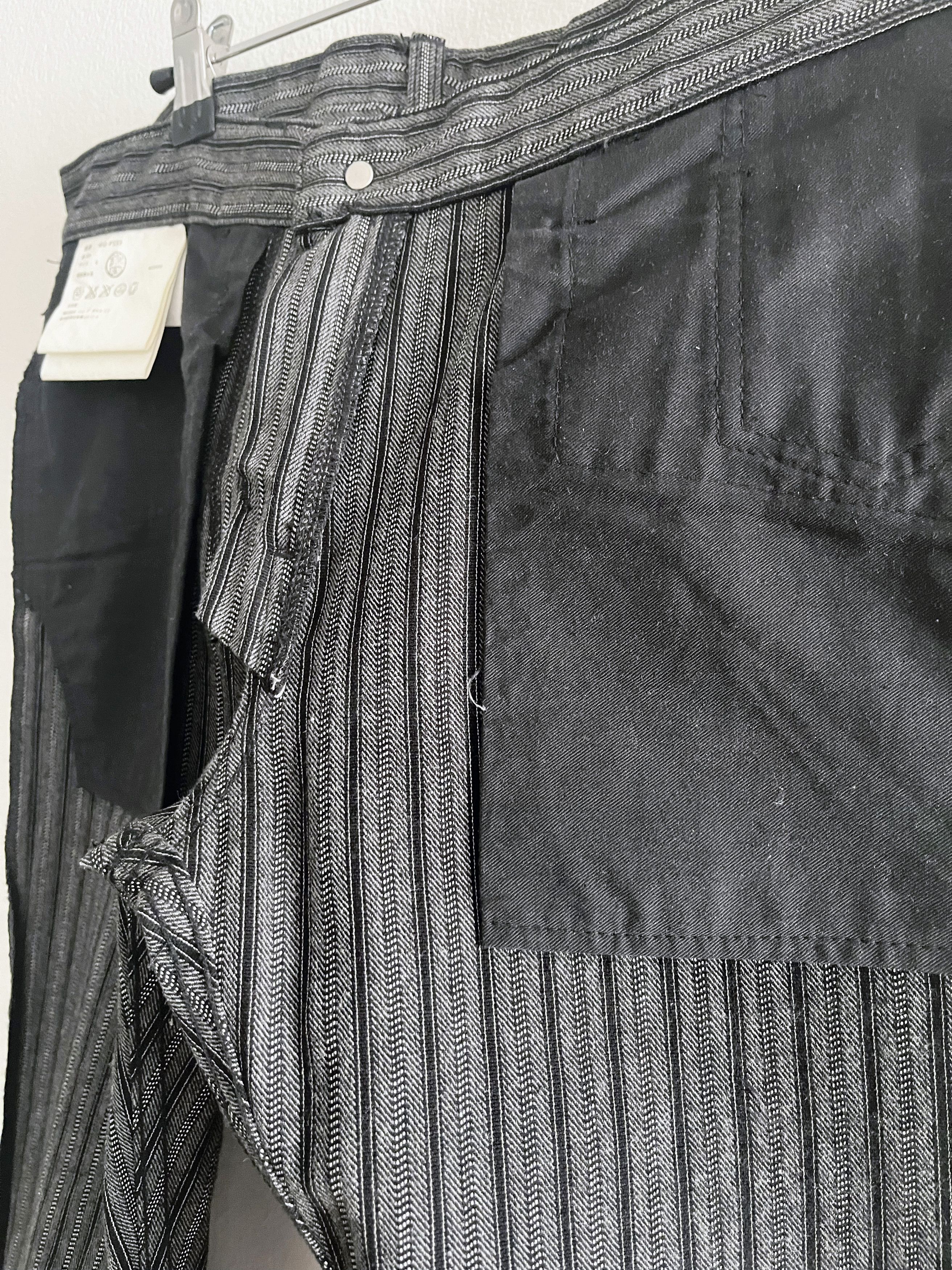 Comme des Garcons Junya Watanabe MAN striped cotton pants Size US 30 / EU 46 - 10 Thumbnail