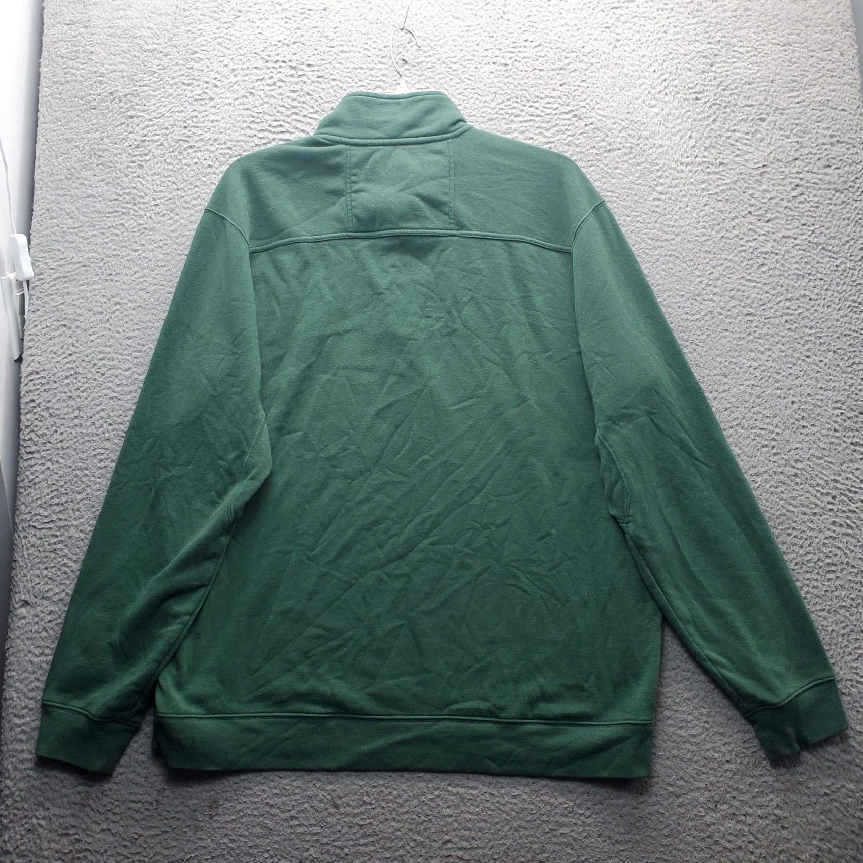 Vintage Duluth Trading Sweatshirt Green Moisture Wicking 1/4 Zip Men 2XLT Size US XXL / EU 58 / 5 - 2 Thumbnail