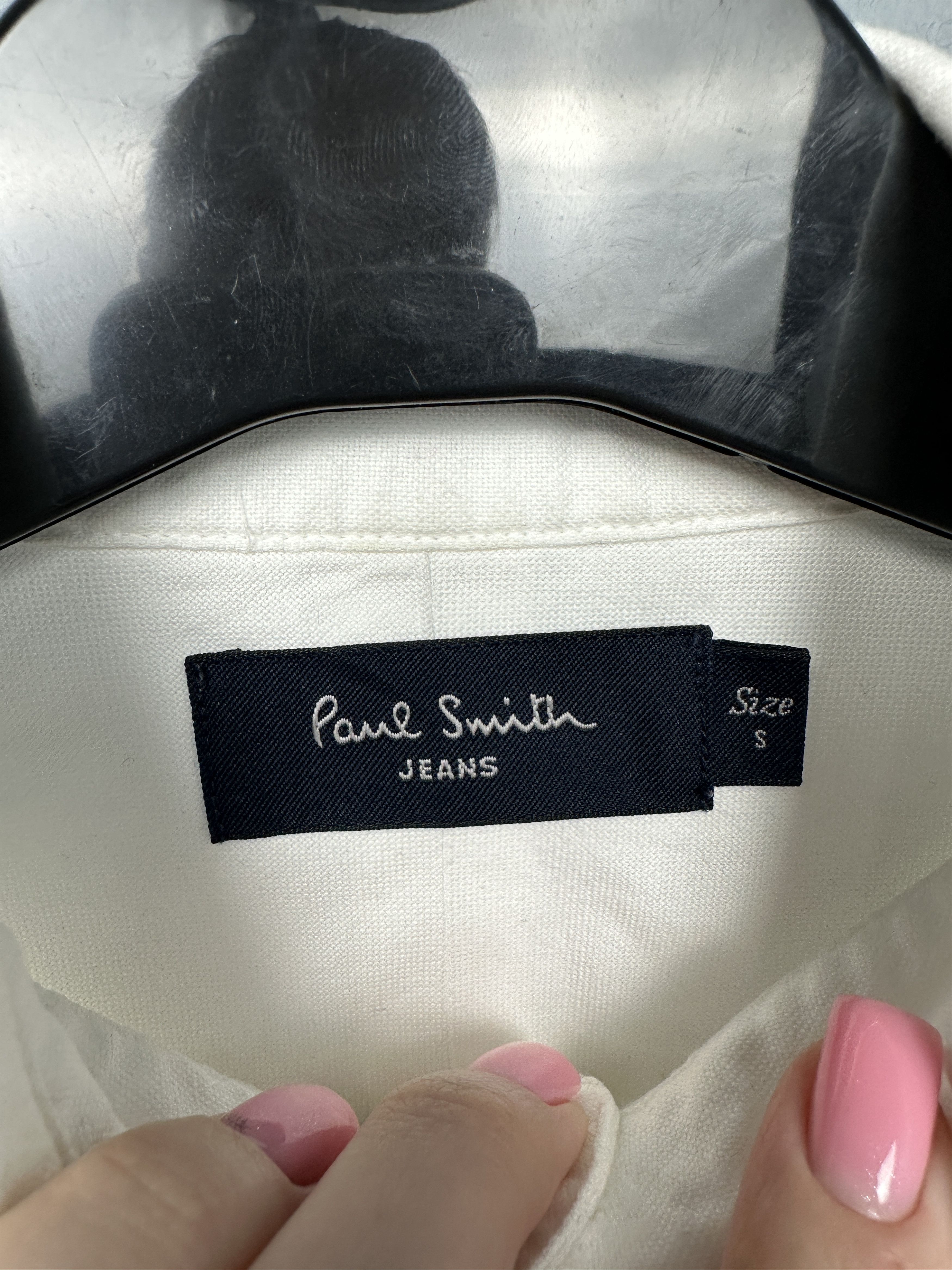 Paul Smith Paul Smith London Mens Long Sleeve White Shirt Size US S / EU 44-46 / 1 - 5 Thumbnail
