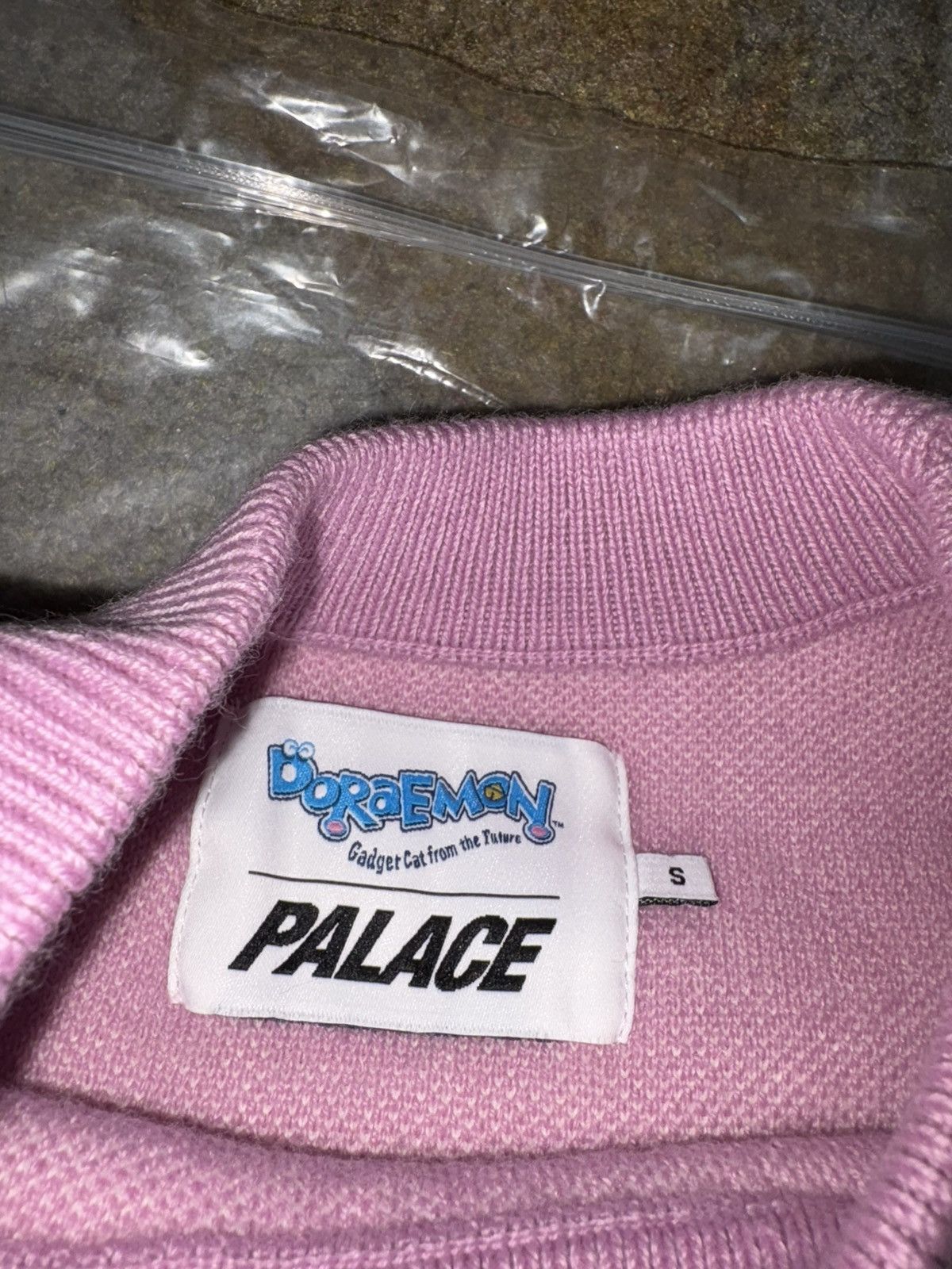 Palace Palace Doraemon Knit Crewneck Pink Size US S / EU 44-46 / 1 - 5 Thumbnail