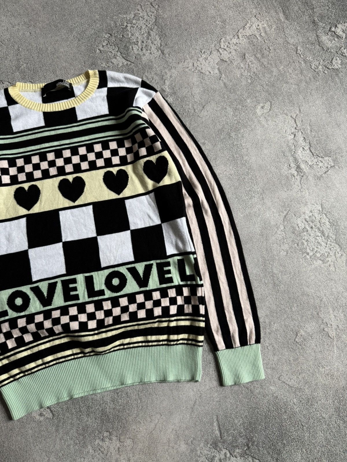 Love Moschino Love Moschino 36F/4USA/40I sweater jumper pullover knitwear Size S / US 4 / IT 40 - 6 Thumbnail