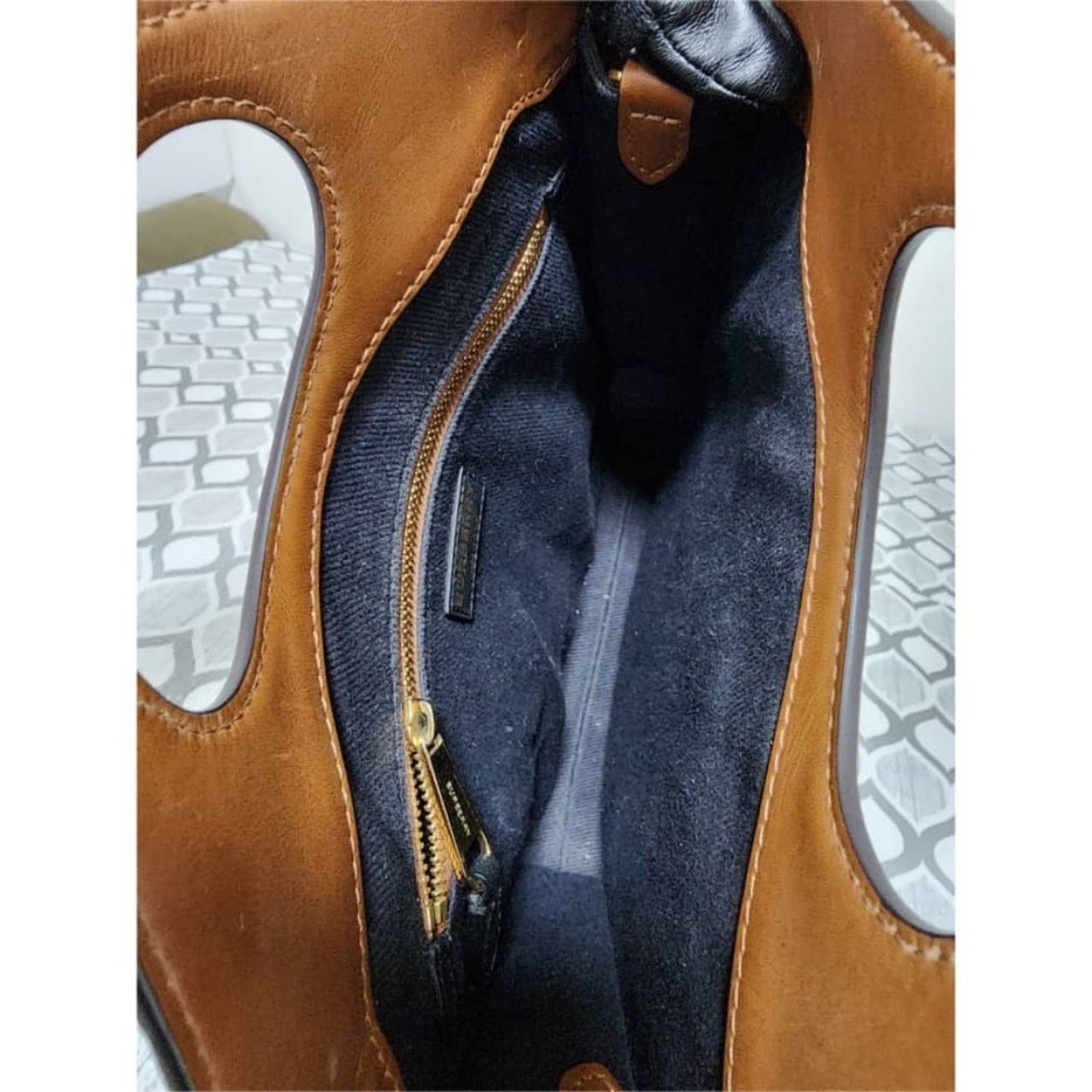 Burberry BURBERRY Pocket Mini Monogram Stripe E-Canvas Shoulder Bag B Size ONE SIZE - 13 Thumbnail