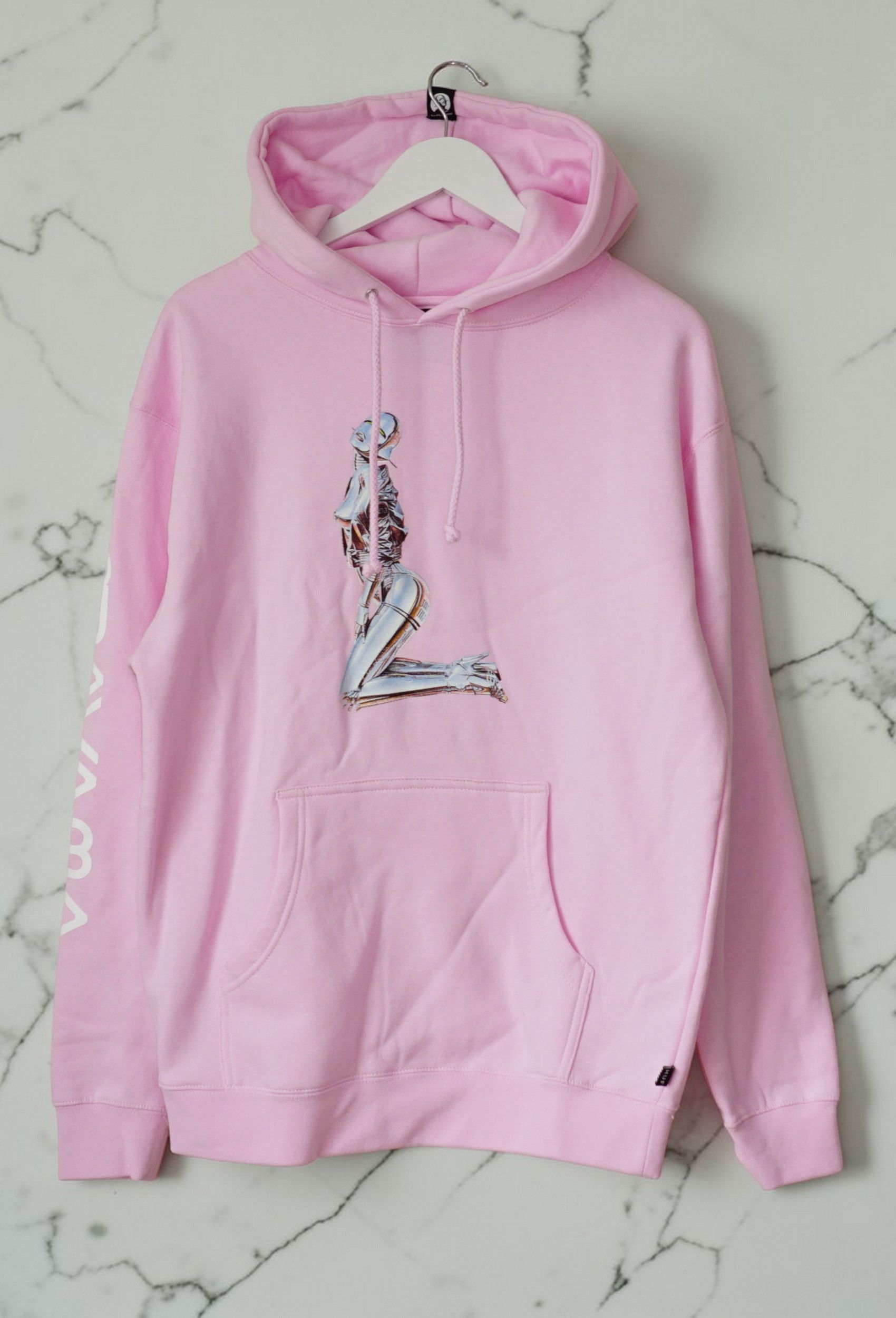 Club Sorayama HUF x Sorayama Robot Girl Pink Hoodie Size US M / EU 48-50 / 2 - 1 Thumbnail