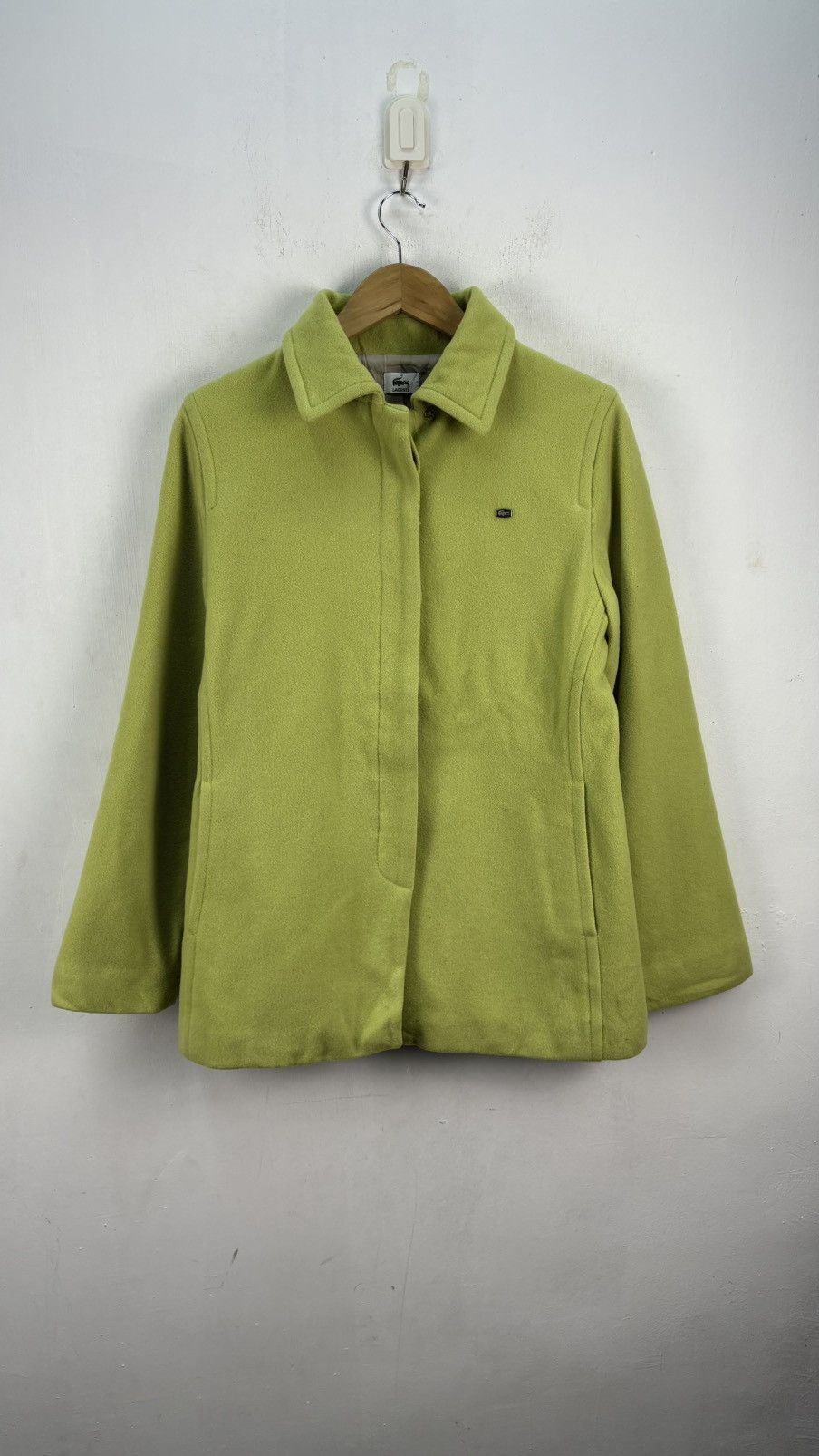 Lacoste Vintage Lacoste Wool Jacket size 42 Size US M / EU 48-50 / 2 - 1 Thumbnail