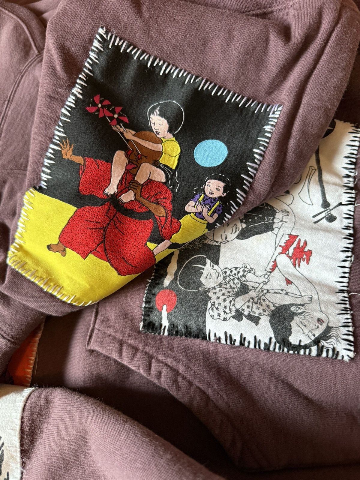 Supreme Supreme Toshio Saeki Hooded Sweatshirt RARE size SMALL Size US S / EU 44-46 / 1 - 7 Thumbnail