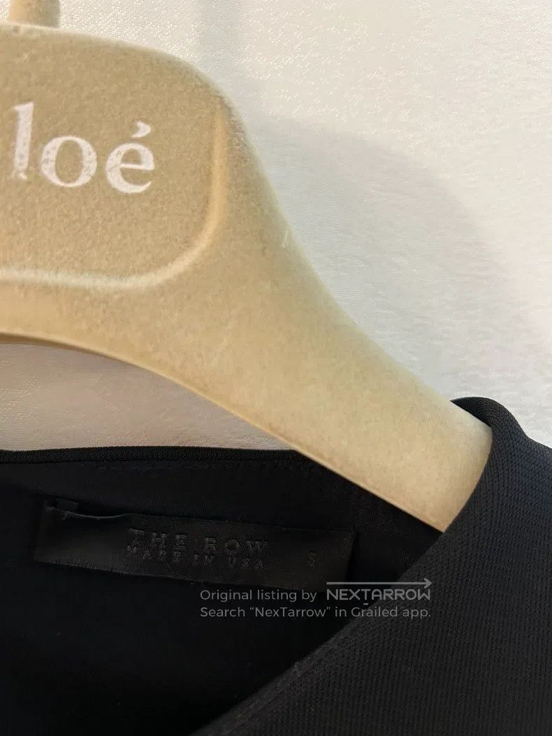 The Row The row Black Temperament Dress Size S / US 4 / IT 40 - 5 Thumbnail