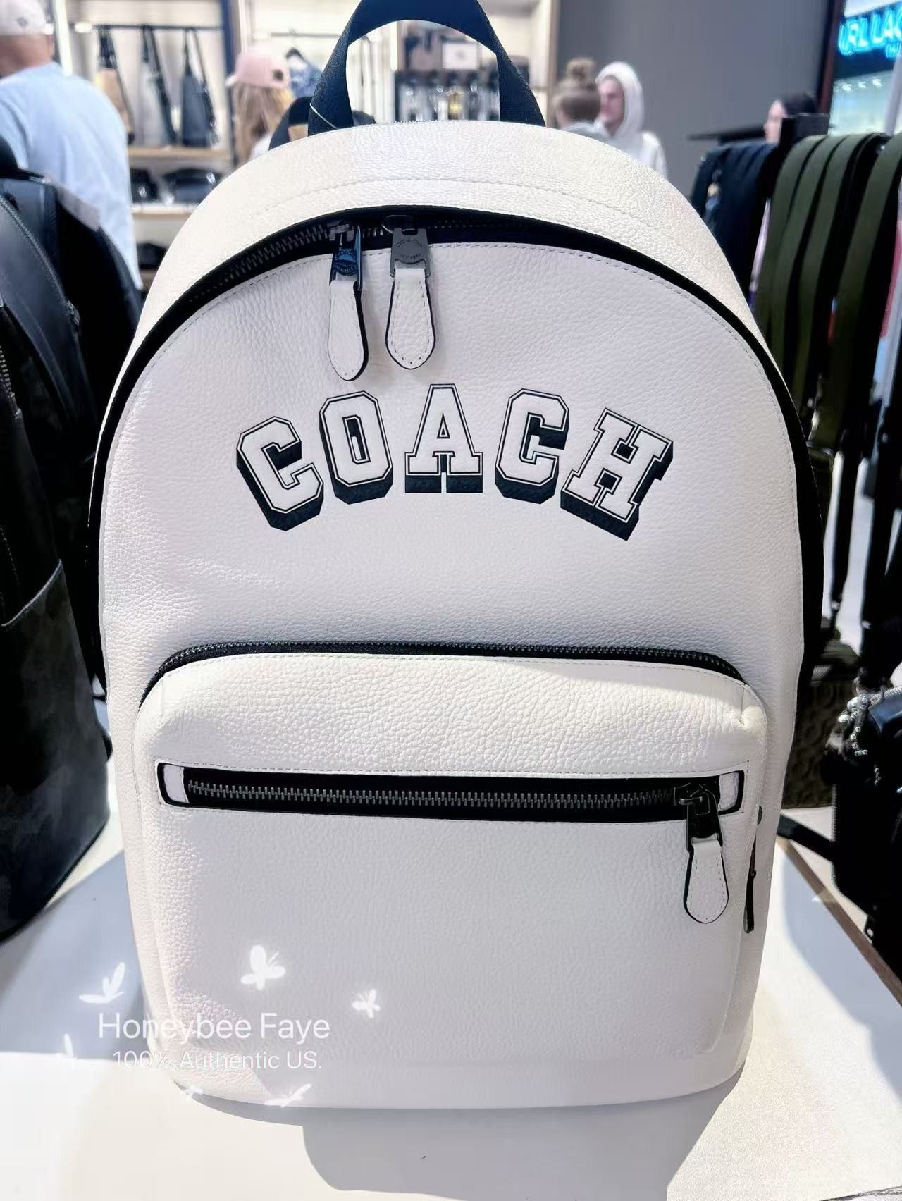 Coach West Backpack With Varsity Motif CAK14 Size ONE SIZE - 1 Thumbnail