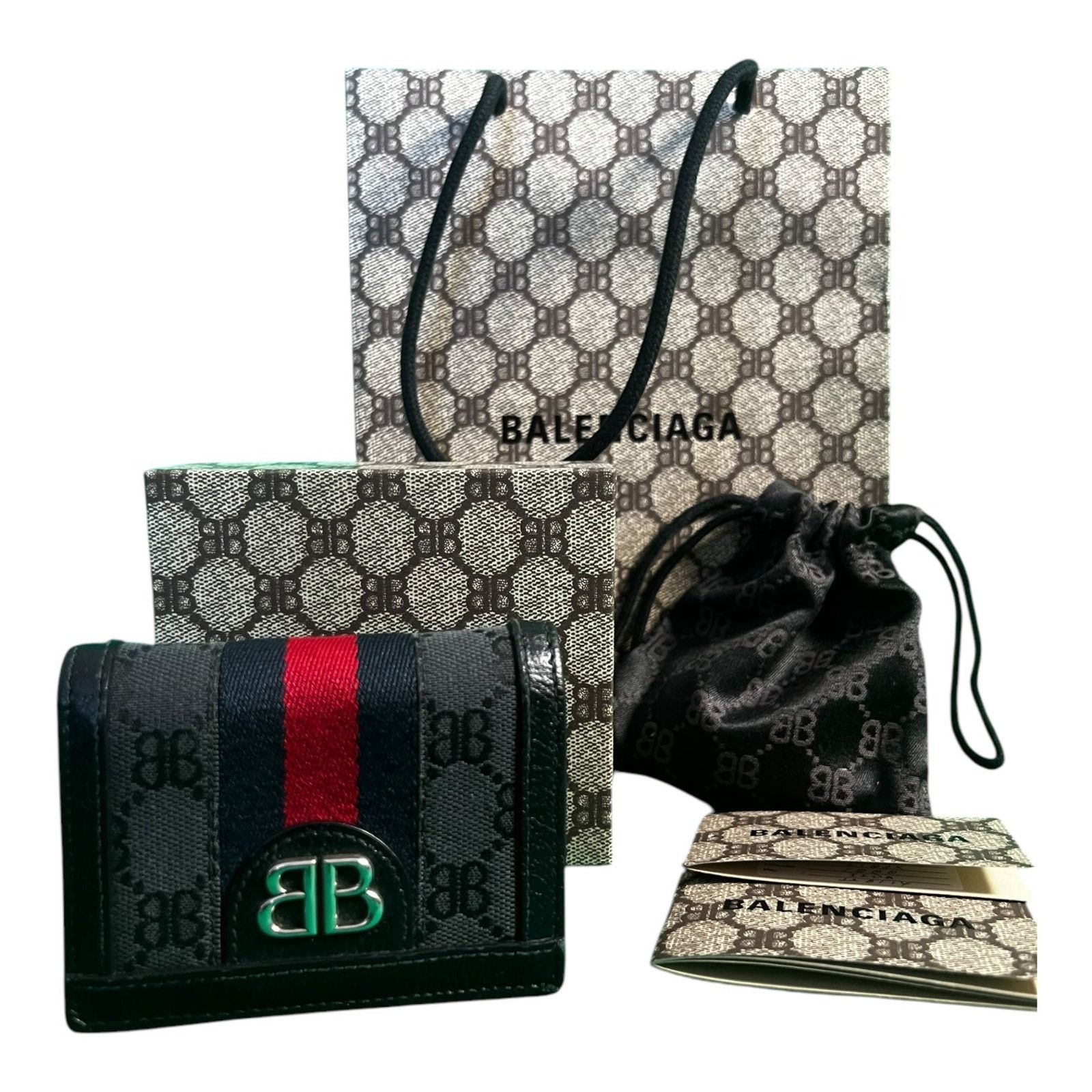 Balenciaga Balenciaga x Gucci Hacker Project Wallet with Bag + Box Size ONE SIZE - 5 Thumbnail