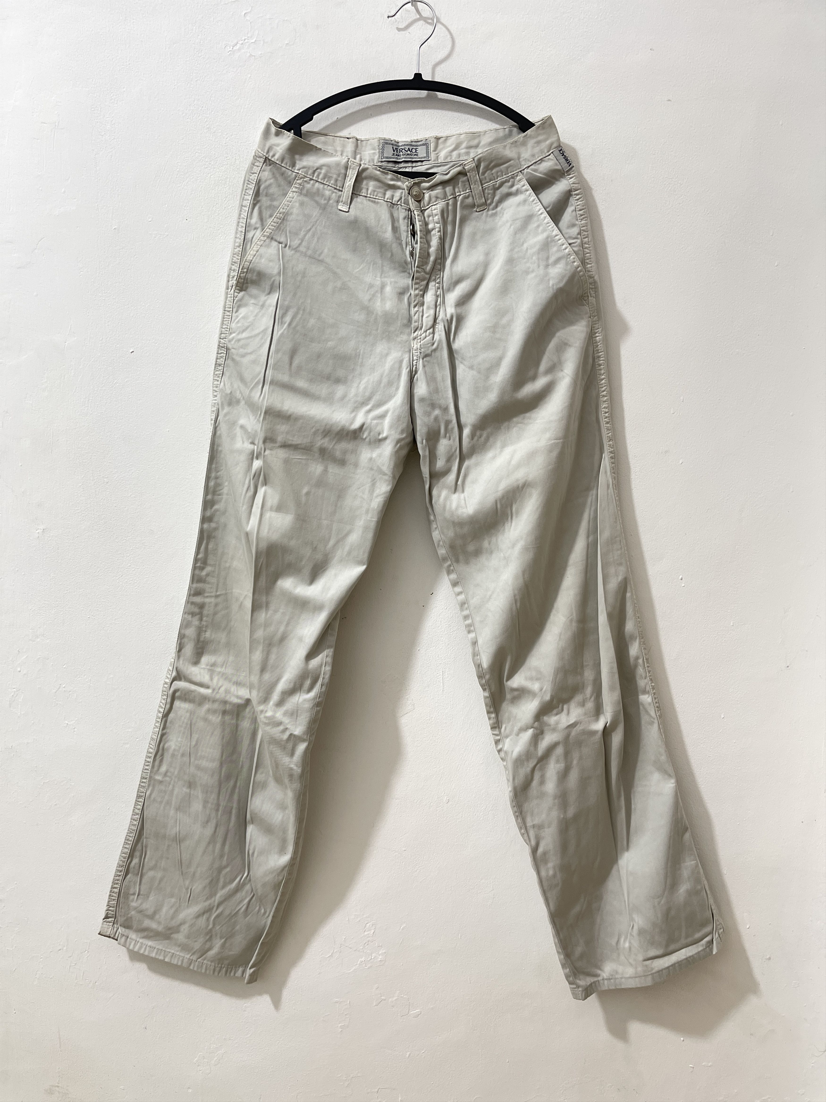 Versace Vintage Versace Jeans Signature Sunfade Archive Baggy Pants Size US 32 / EU 48 - 1 Thumbnail