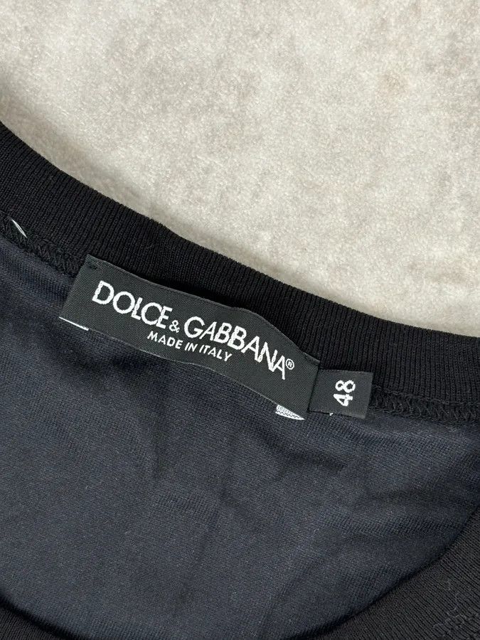 Dolce & Gabbana Dolce & Gabbana Frenchie Rooster Black T-Shirt Size US M / EU 48-50 / 2 - 8 Thumbnail