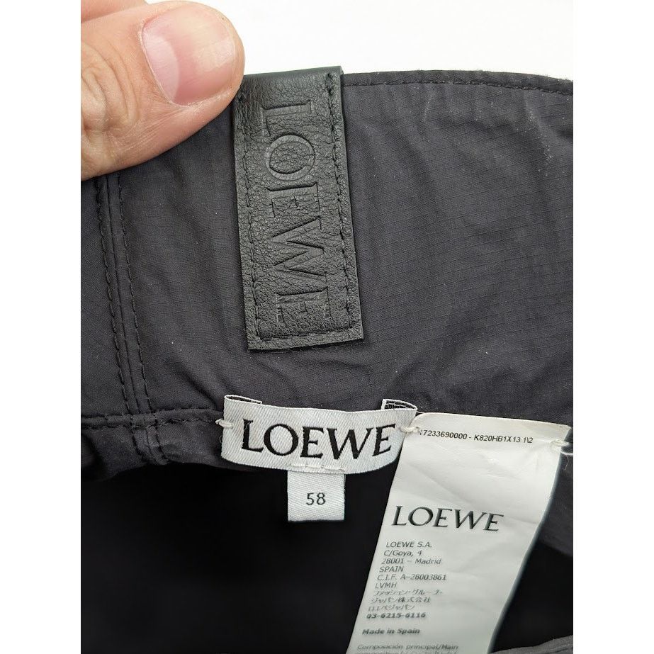 Loewe o1rshd1 Size: OS / Bucket Hat / Cap in Navy/Black Size ONE SIZE - 8 Thumbnail