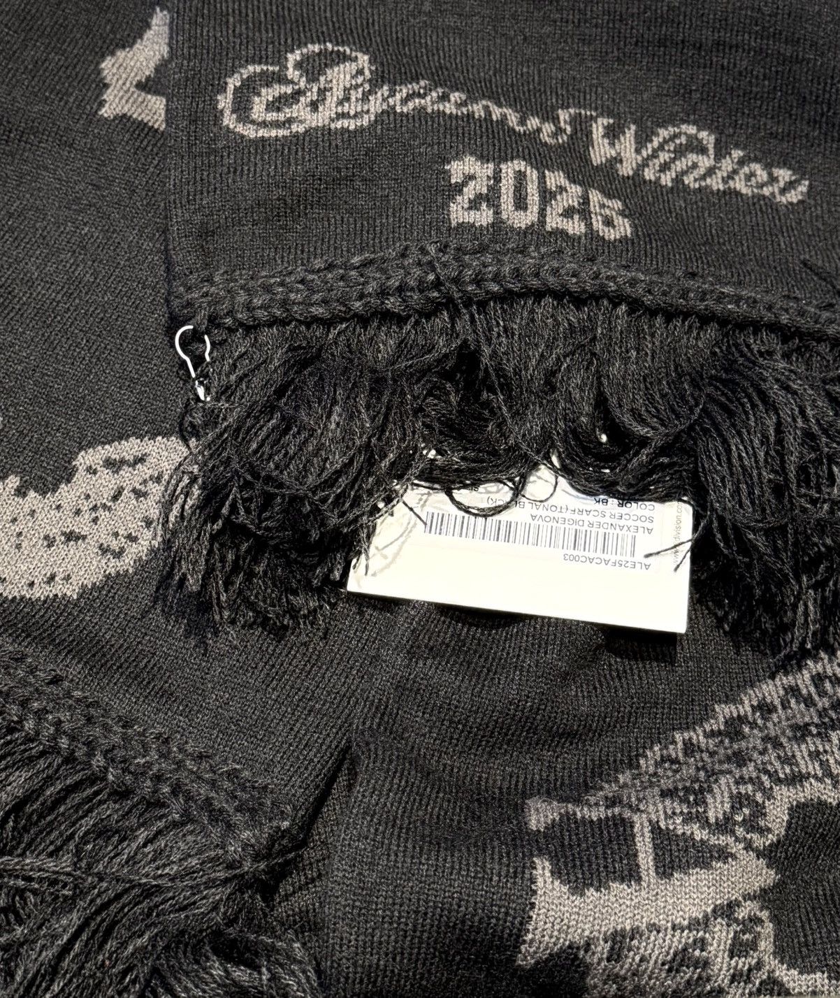ALEXANDER DIGENOVA AD 2025aw soccer scarf Size ONE SIZE - 1 Thumbnail