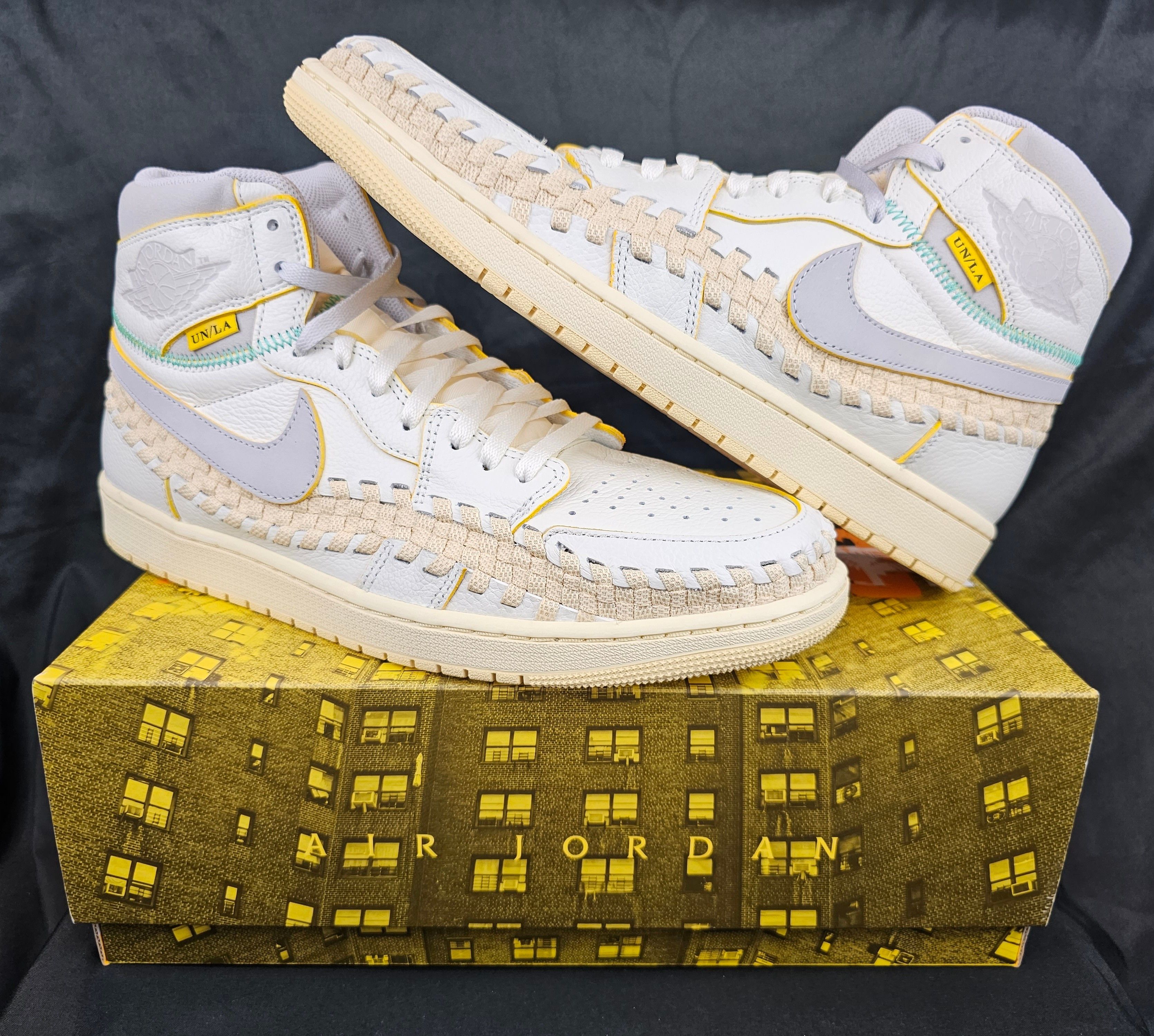 Jordan Brand Nike Jordan 1 Retro Hi OG SP Union LA Bephies Beauty Supply Size US 13 / EU 46 - 1 Thumbnail