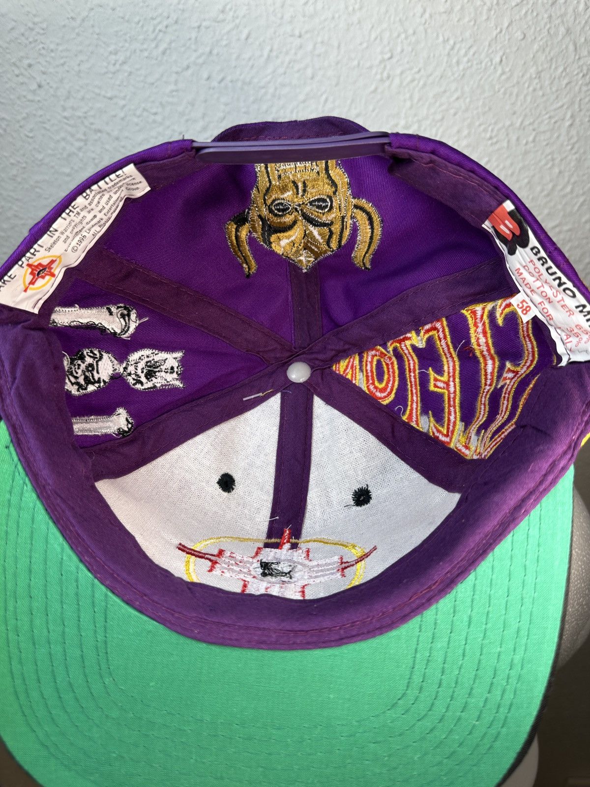 Other 1996 Skeleton Warriors Bruno Mario Cap Size ONE SIZE - 8 Thumbnail