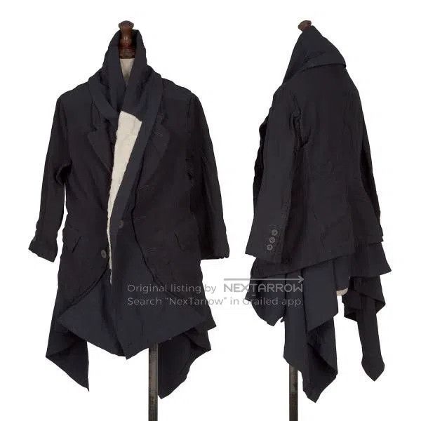 ジャケット・アウター comme des garcons black coat Comme Des Garcons Black vintage design jacket