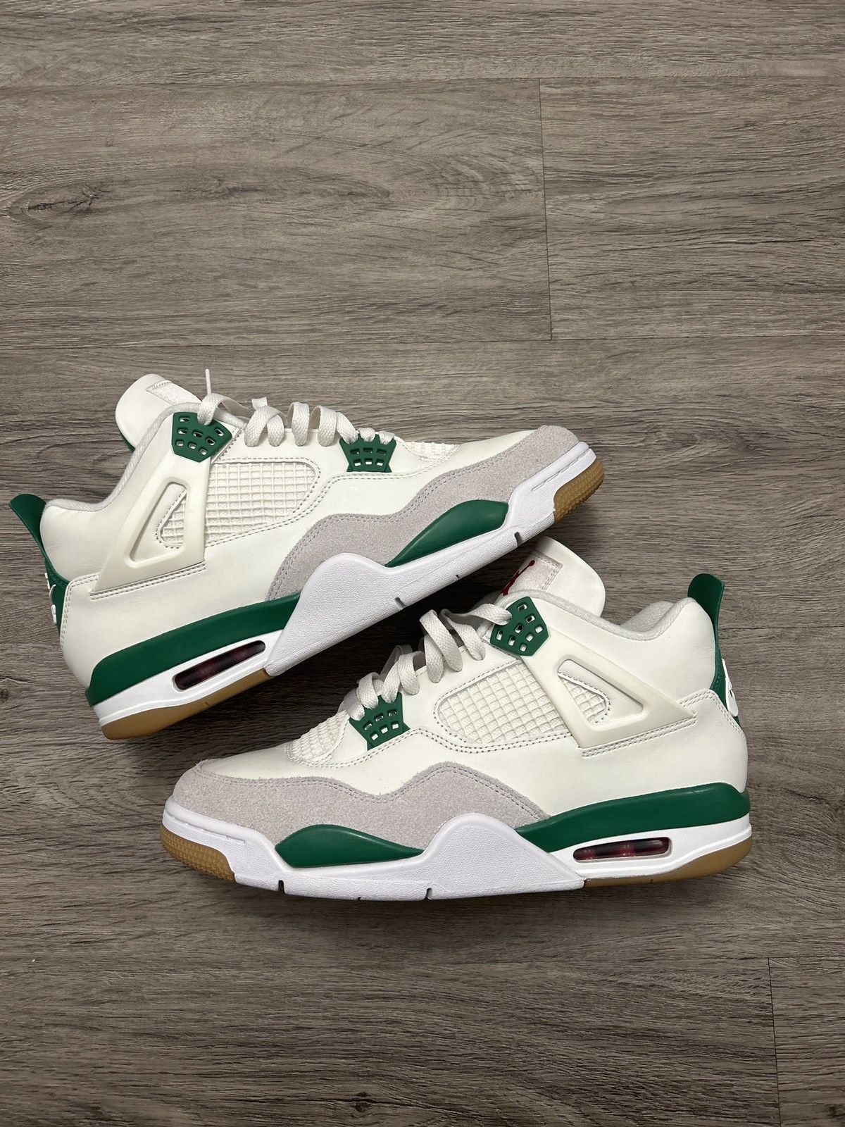 jordan 4 retro sp x nike sb pine green