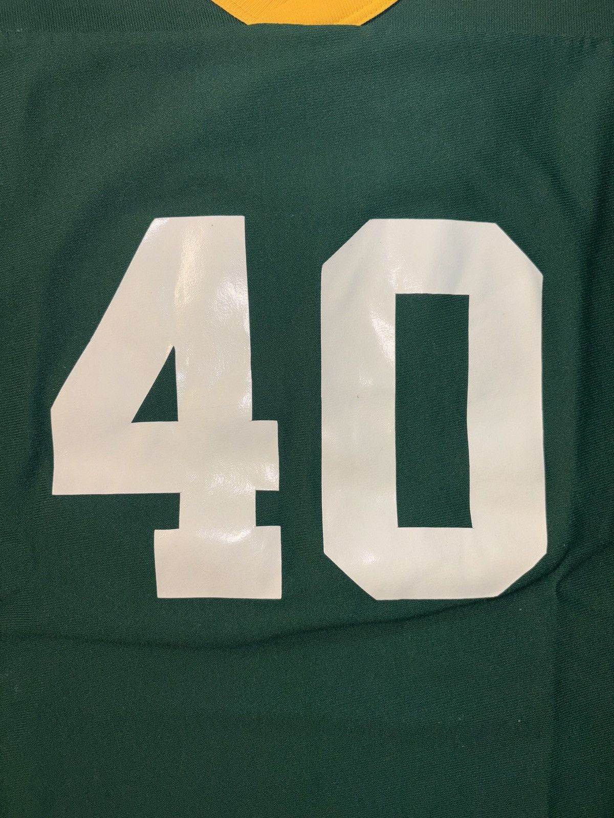 NFL Vtg Green Bay Packer #40 Green NFL Jersey 70’s 80’s USA Sz M Size US M / EU 48-50 / 2 - 2 Thumbnail