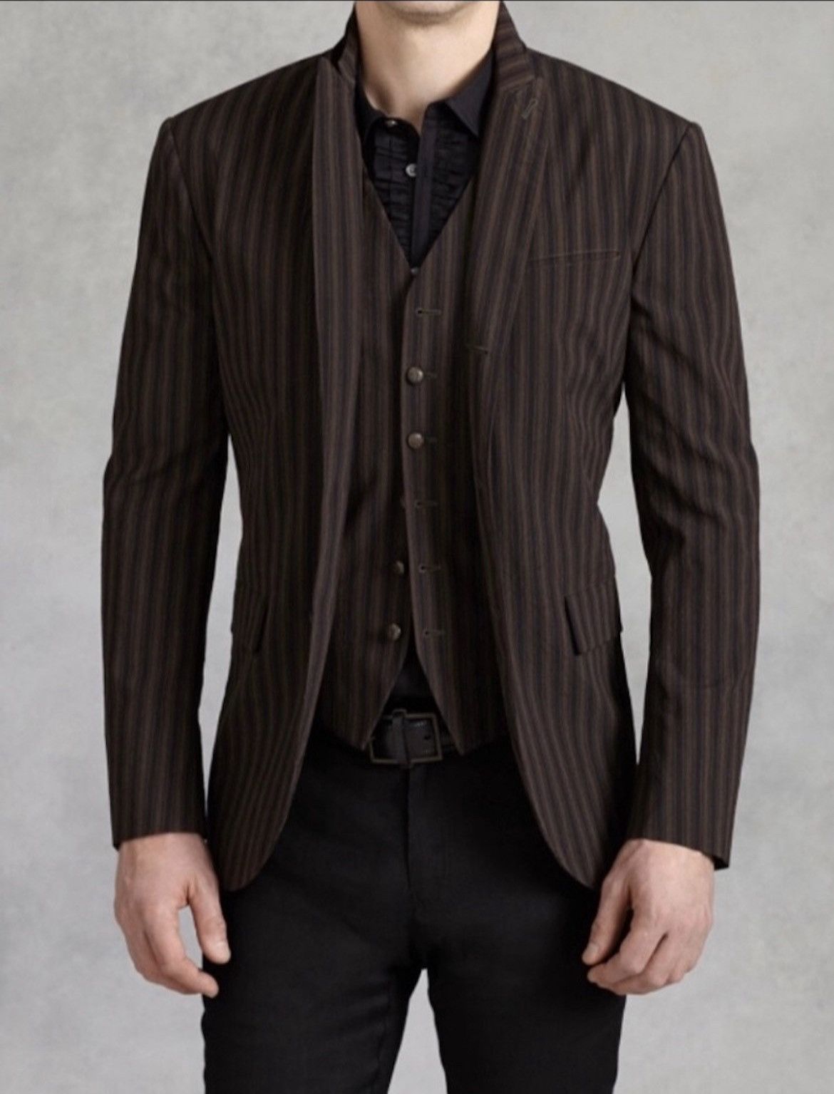 John Varvatos Vintage stripe jacket. 48 Size US M / EU 48-50 / 2 - 12 Thumbnail