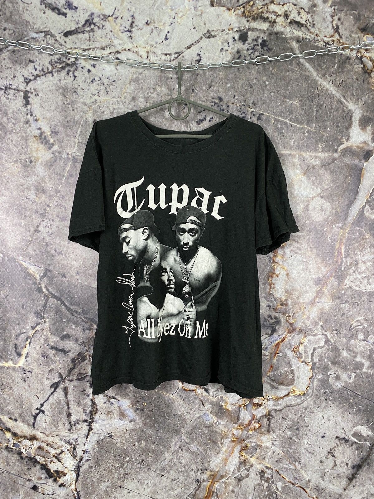 Vintage Men’s 2Pac All Eyez On Me T-Shirt Streetwear Size Small Size US S / EU 44-46 / 1 - 1 Thumbnail