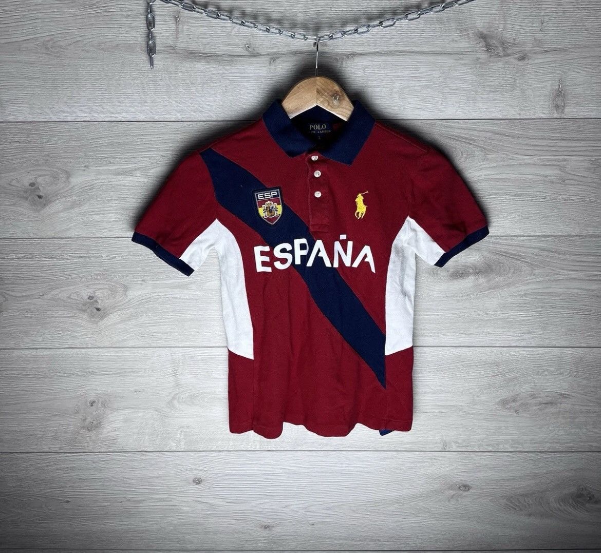 Polo Ralph Lauren Kid's Polo Ralph Lauren #16 Espana 🇪🇸 size S (8) Size US XXS / EU 40 - 1 Thumbnail