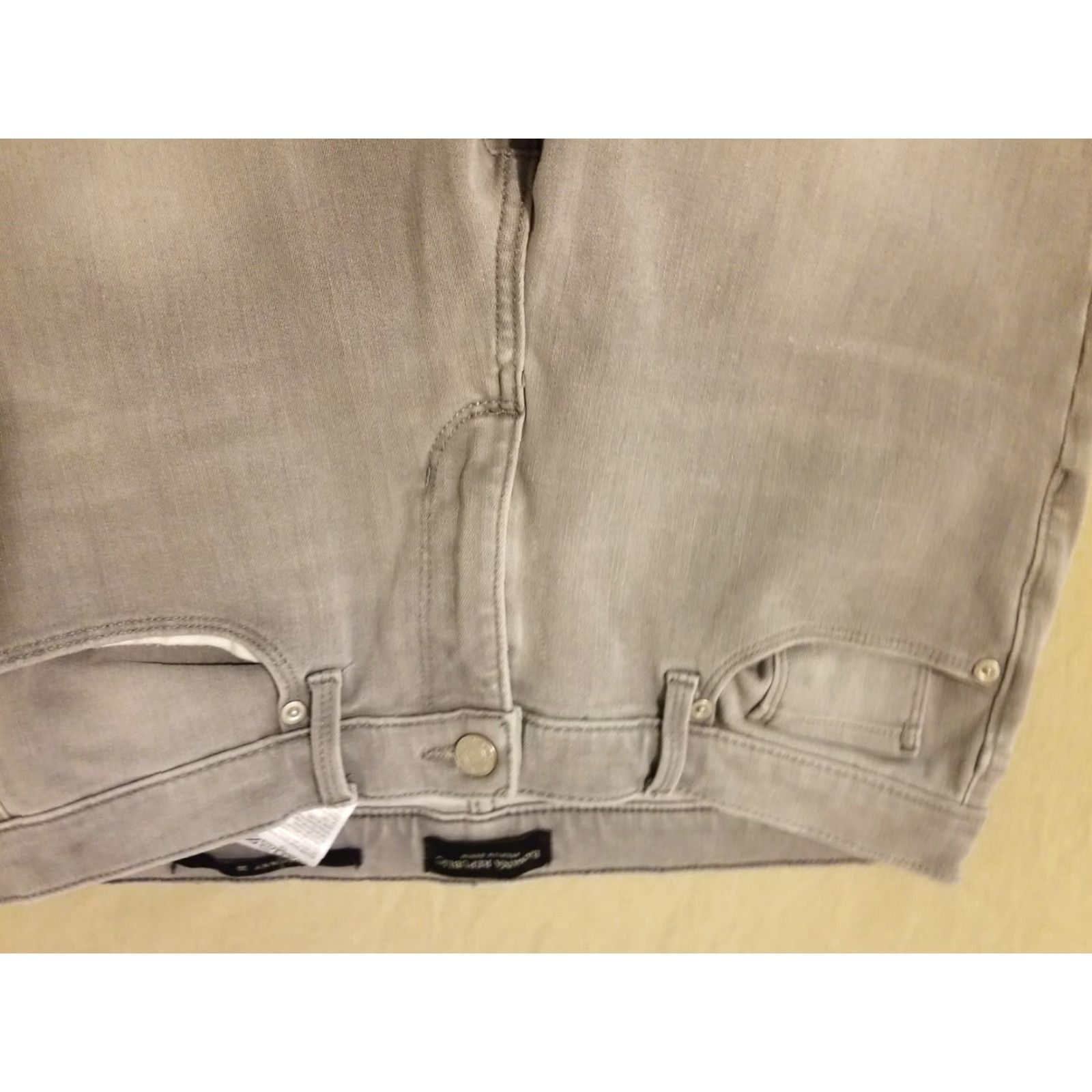 Banana Republic Womens Banana Republic Jeans Skinny 30 Gray Denim Stretch Size 30" / US 8 / IT 44 - 4 Thumbnail