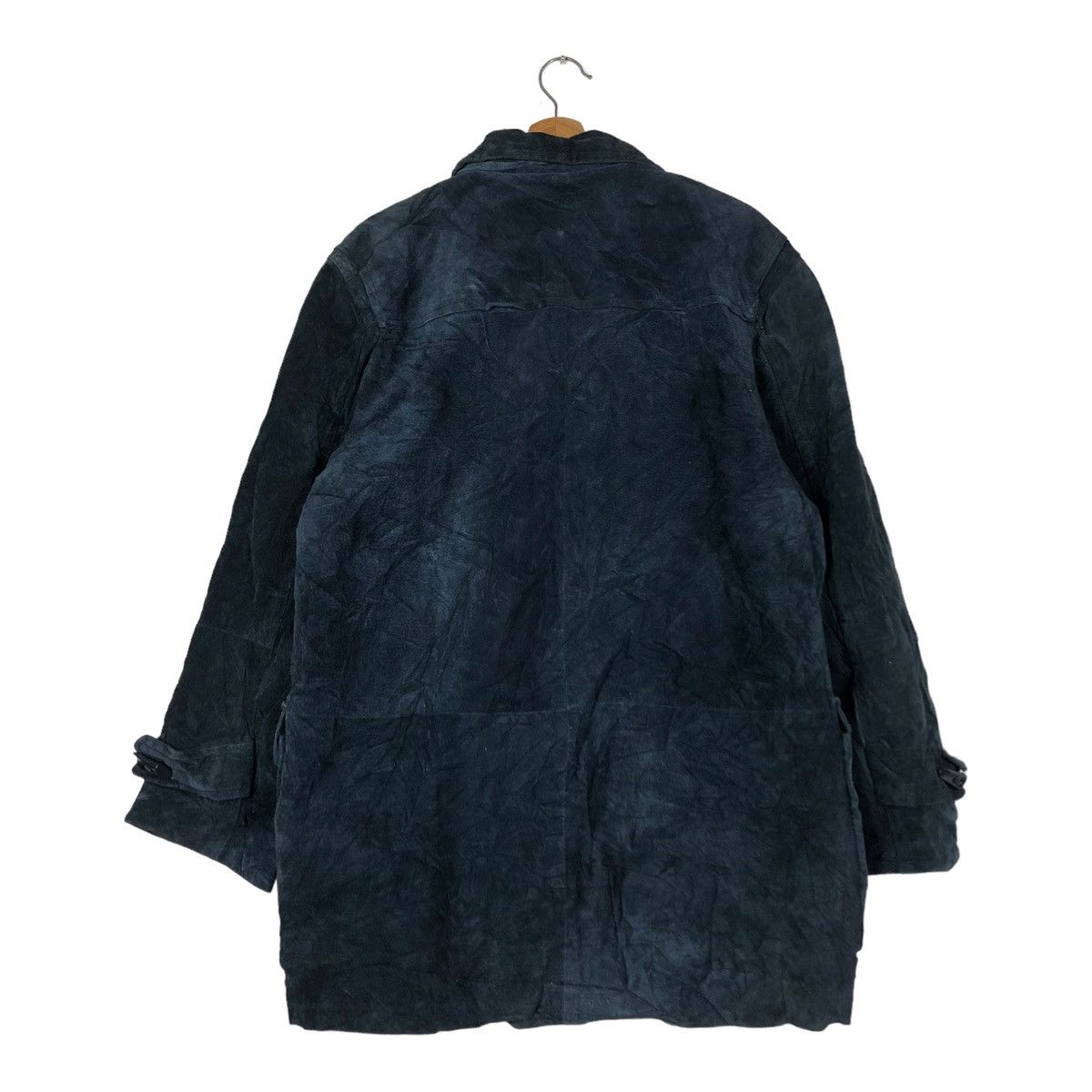 Japanese Brand 🔥VINTAGE GENUINE LEATHER JACKET BIKER VIA NUOVA ISSEY MIYAKE Size US L / EU 52-54 / 3 - 8 Thumbnail