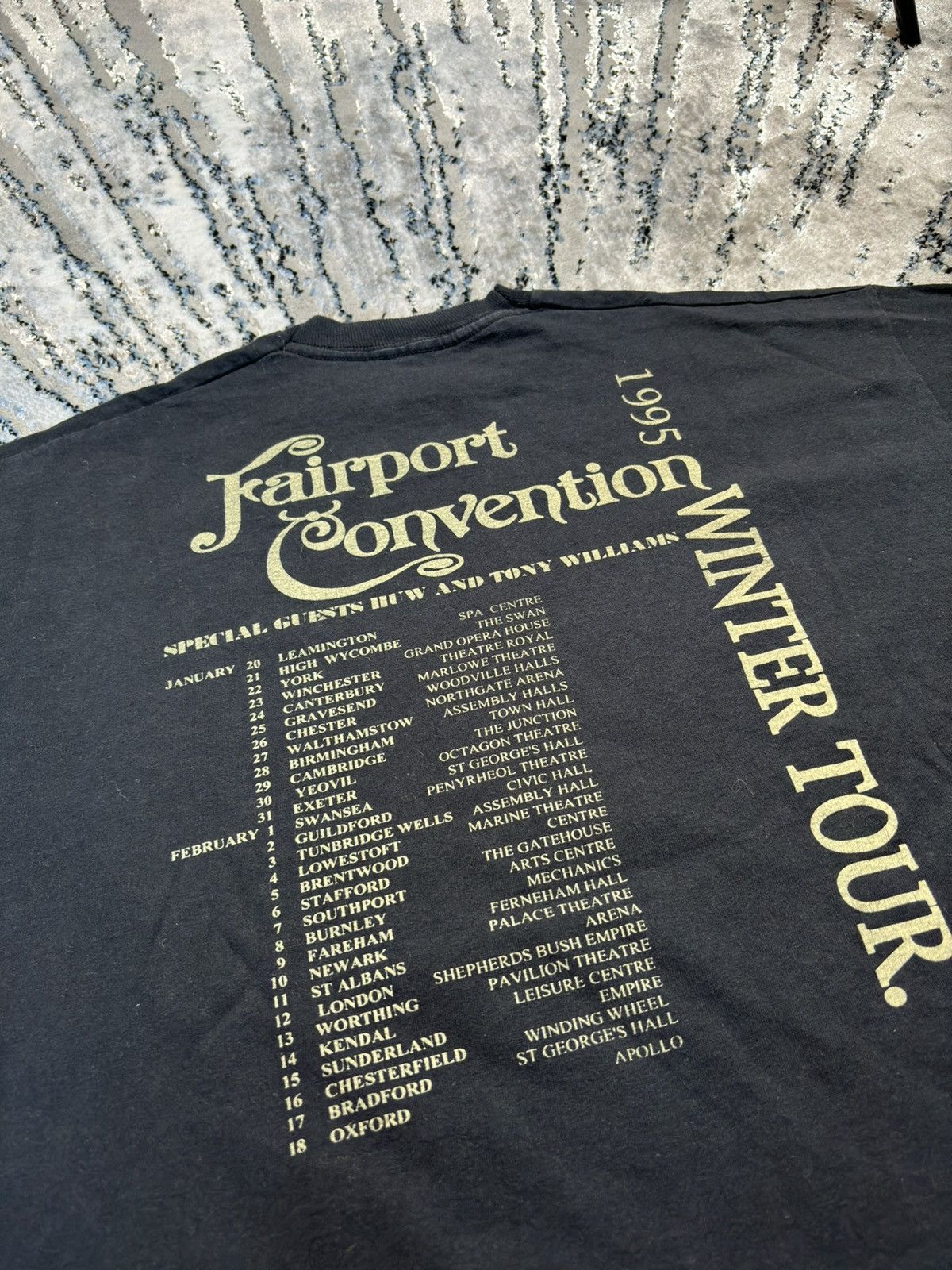 Band Tees × Vintage 1995 Vintage Fairport Convention Cropredy Fest Crew T-Shirt Size US XL / EU 56 / 4 - 4 Thumbnail