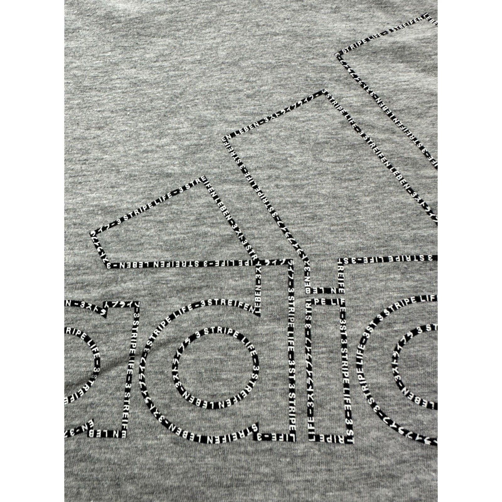 Adidas Adidas Shirt Mens XL Gray Originals Amplifier Tee Big Logo Short Sleeve Size US XL / EU 56 / 4 - 5 Thumbnail