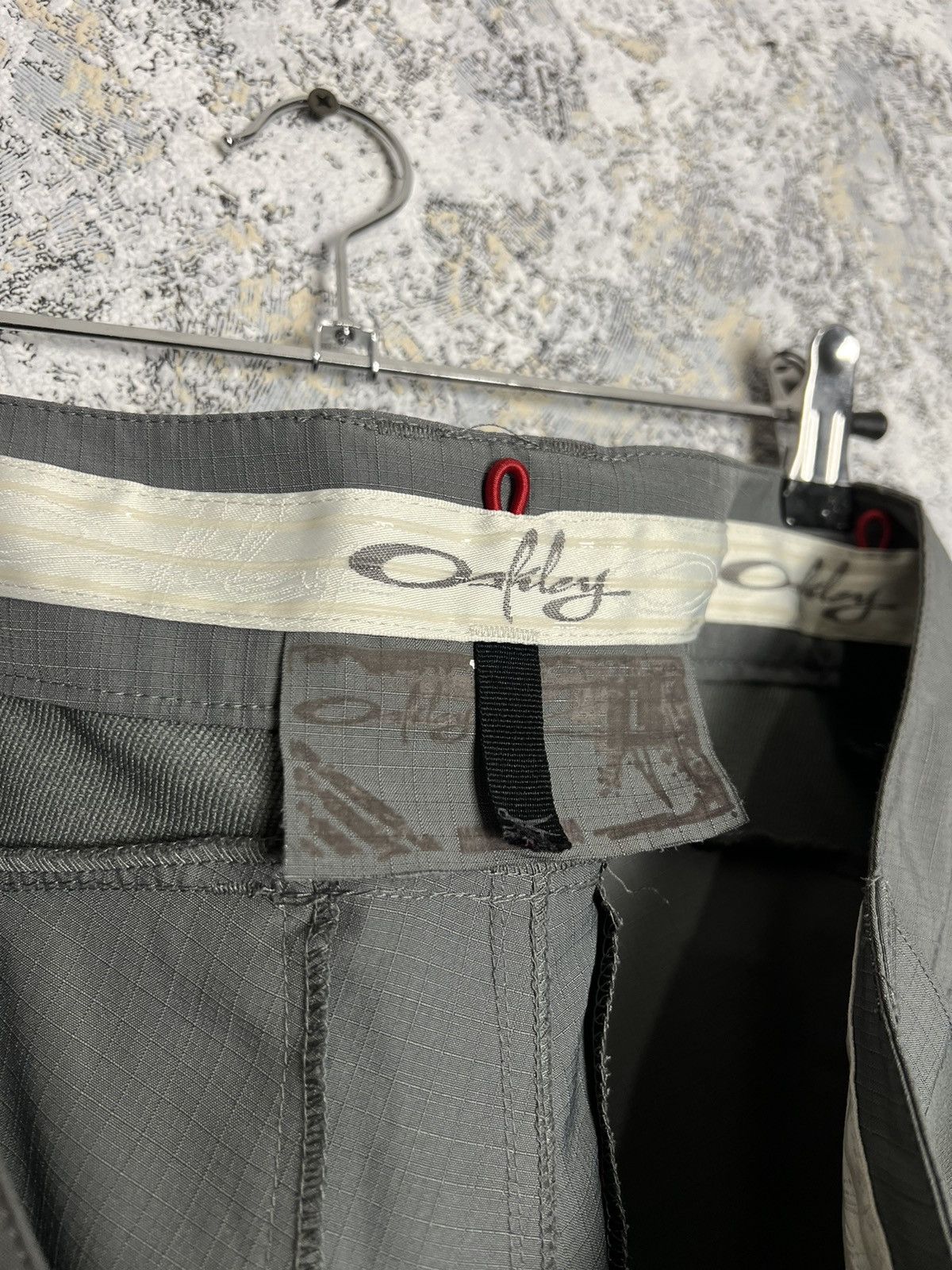 Vintage Rare Vintage 2000s Oakley Gray Shorts MTB Pockets Size L Y2K Size US 36 / EU 52 - 6 Thumbnail